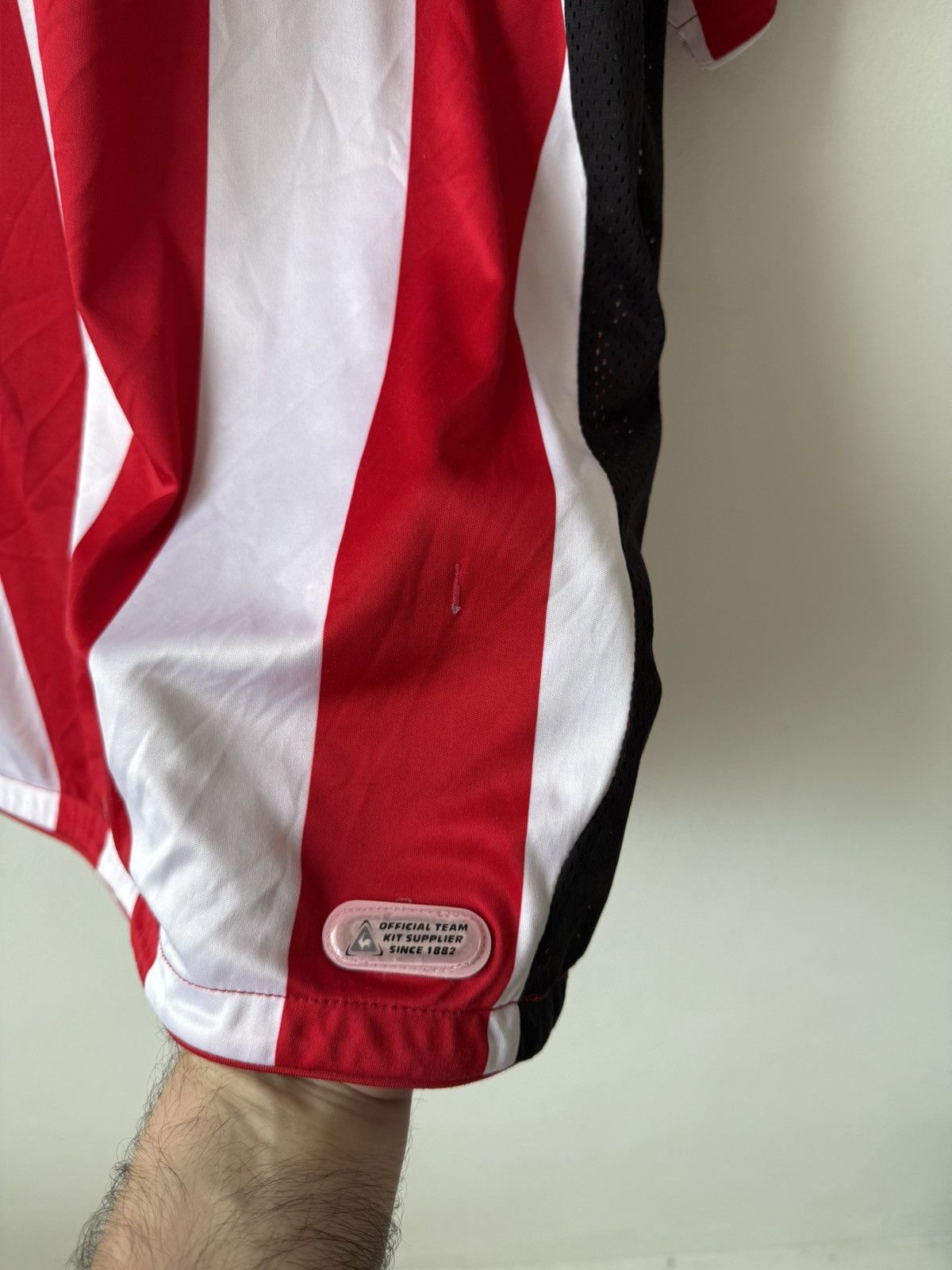 Le Coq Sportif × Vintage Le Coq Sportif Sheffield United 2007/2008 Home Jersey Size US L / EU 52-54 / 3 - 8 Thumbnail