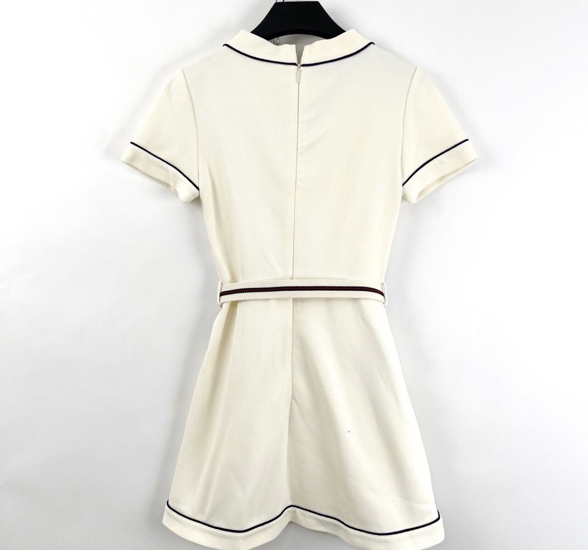 Gucci Gucci/White Gold Buckle Belt Dress K12 Size XS / US 0-2 / IT 36-38 - 2 Thumbnail