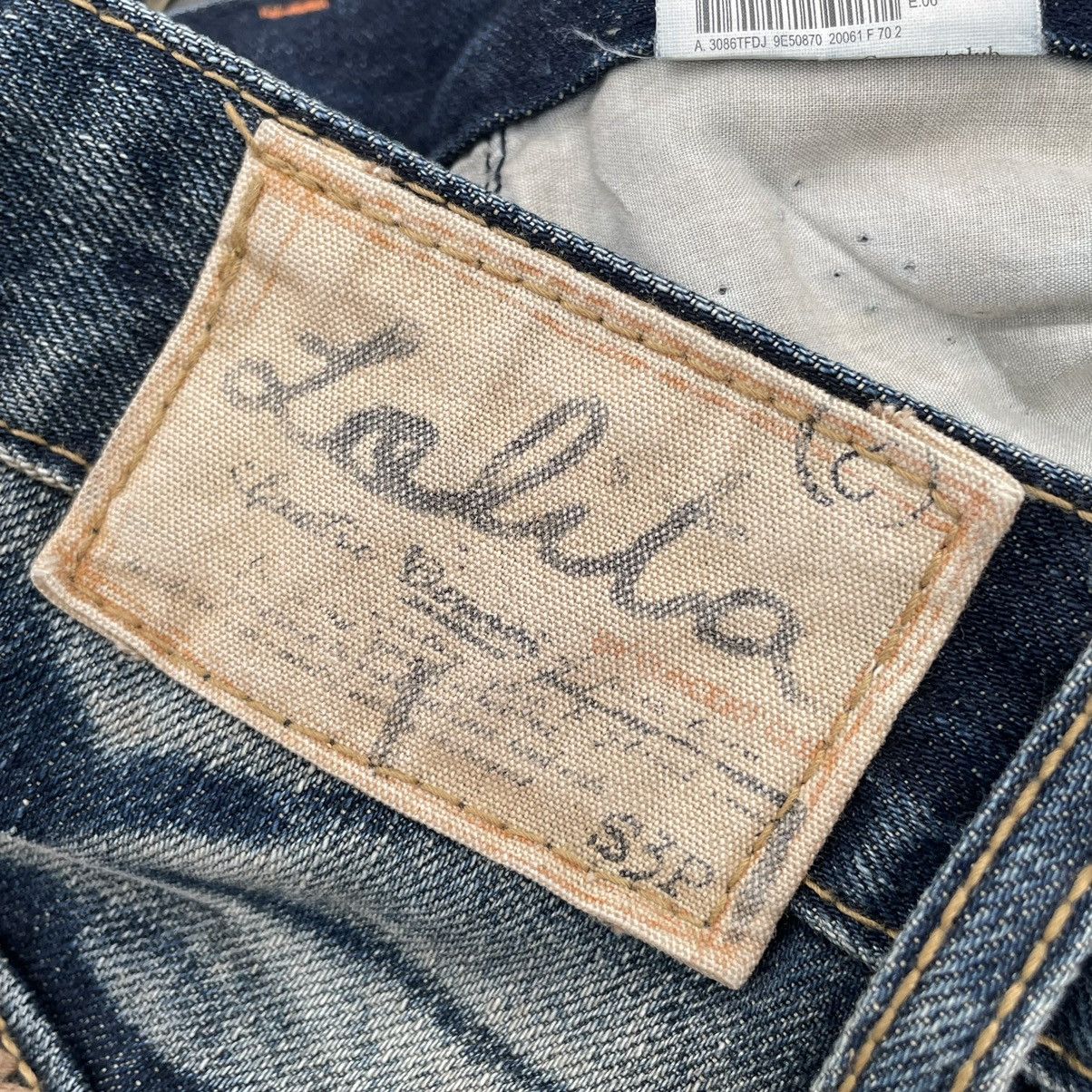 If Six Was Nine 🇯🇵 VINTAGE LOLITA BY CONCERT CLUB WASHED DENIM PANTS Size 29" - 21 Thumbnail