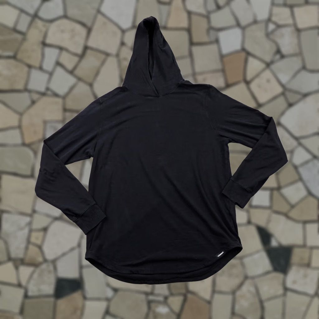 Vintage LEGENDS Hoodie Mens XL Black Pullover Lightweight Performance Sweatshirt Sweater Size US XL / EU 56 / 4 - 1 Thumbnail