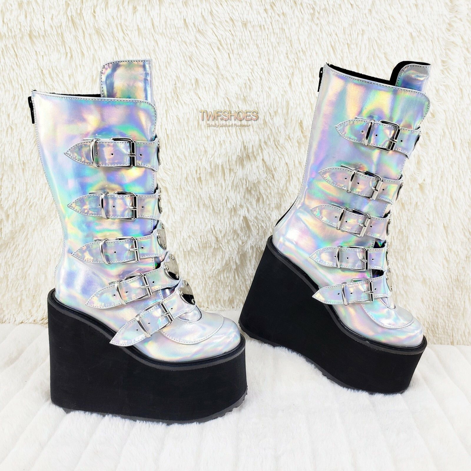 Swing 230 Silver Hologram Boot 5.5