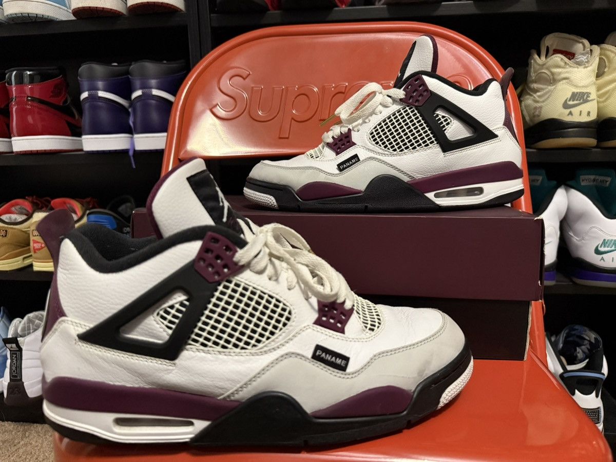 Jordan Brand Paris Saint-Germain x Air Jordan 4 Retro ‘Bordeaux’ Size US 10.5 / EU 43-44 - 1 Thumbnail