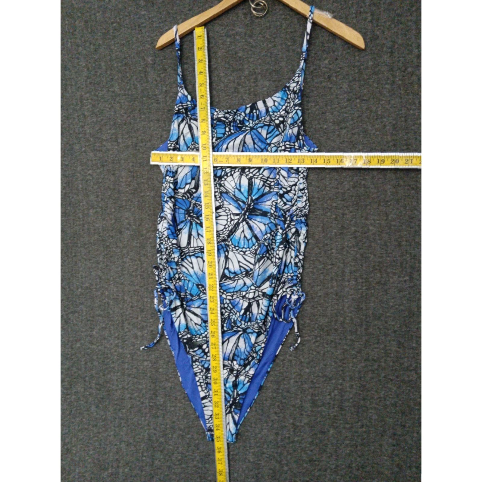 Chanel Toluca Swim Channel Side One Piece Midi Spaghetti Strap Swimsuit 4XL Size ONE SIZE - 4 Thumbnail