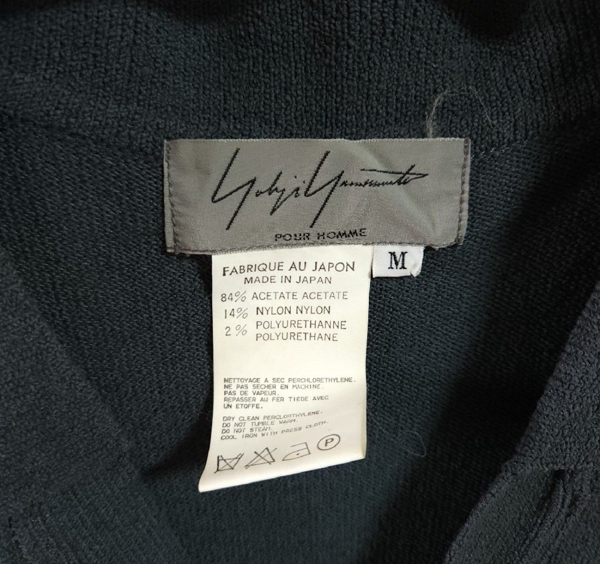 Yohji Yamamoto Yohji Yamamoto 1997SS Knit Short Sleeve Shirt Size US M / EU 48-50 / 2 - 4 Thumbnail