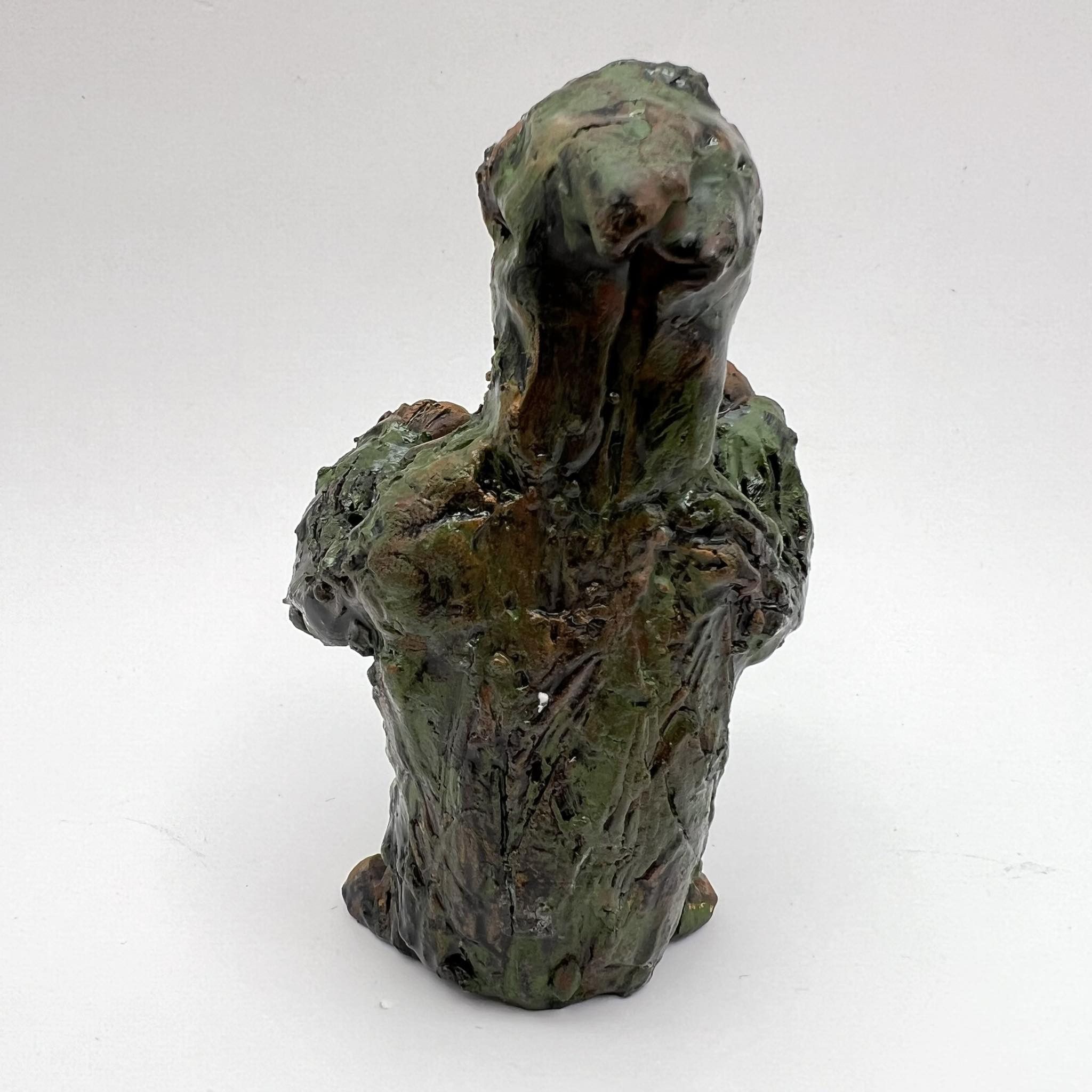 Vintage Art Ceramic Figurine Granny Scary Character USSR Cartoon Size ONE SIZE - 5 Thumbnail