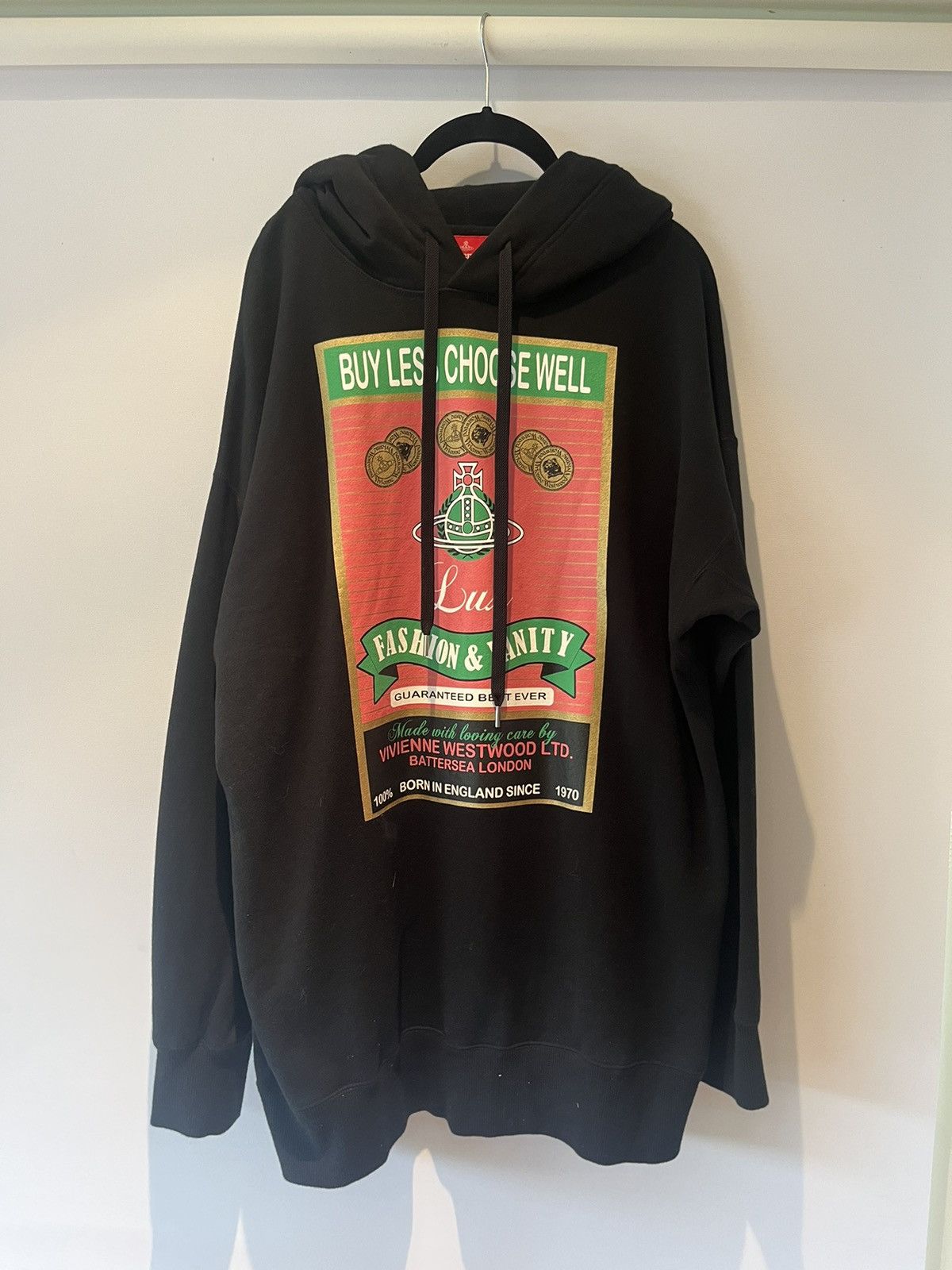 image of Vivienne Westwood Hoodie From Japan in Black, Women's
