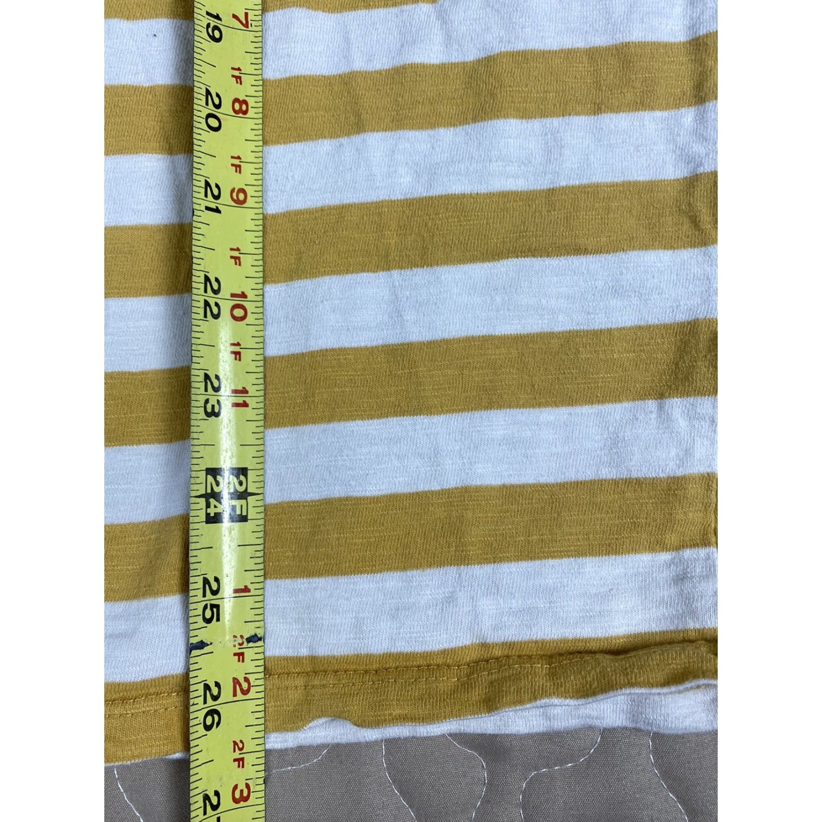 Guess Guess Jesns Los Angeles Yellow Stripes Embroderd logo T Shirt Mens M Size US M / EU 48-50 / 2 - 6 Thumbnail