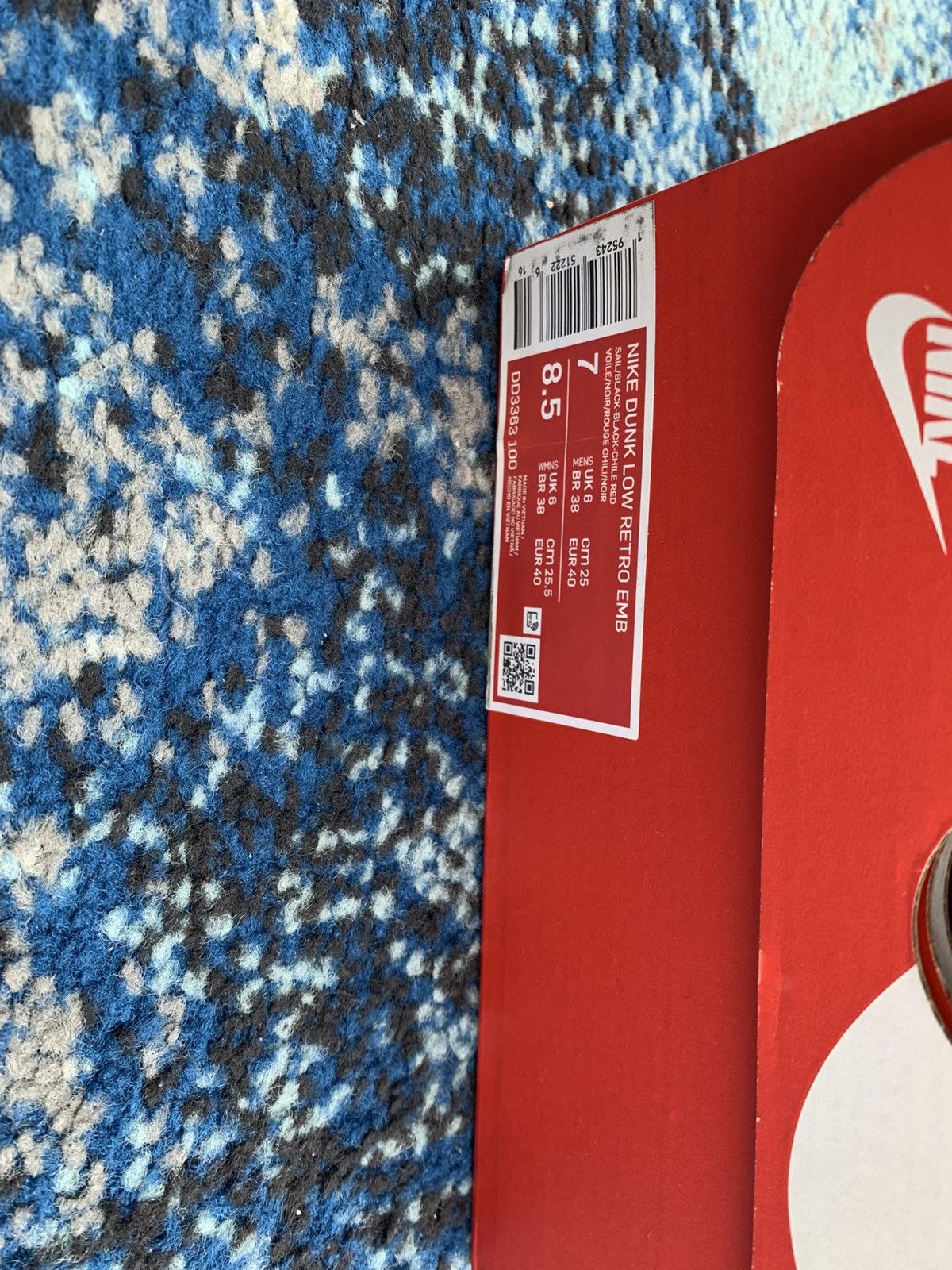 Nike Nike Dunk Low NBA 75th Anniversary Size US 7 / EU 40 - 13 Thumbnail