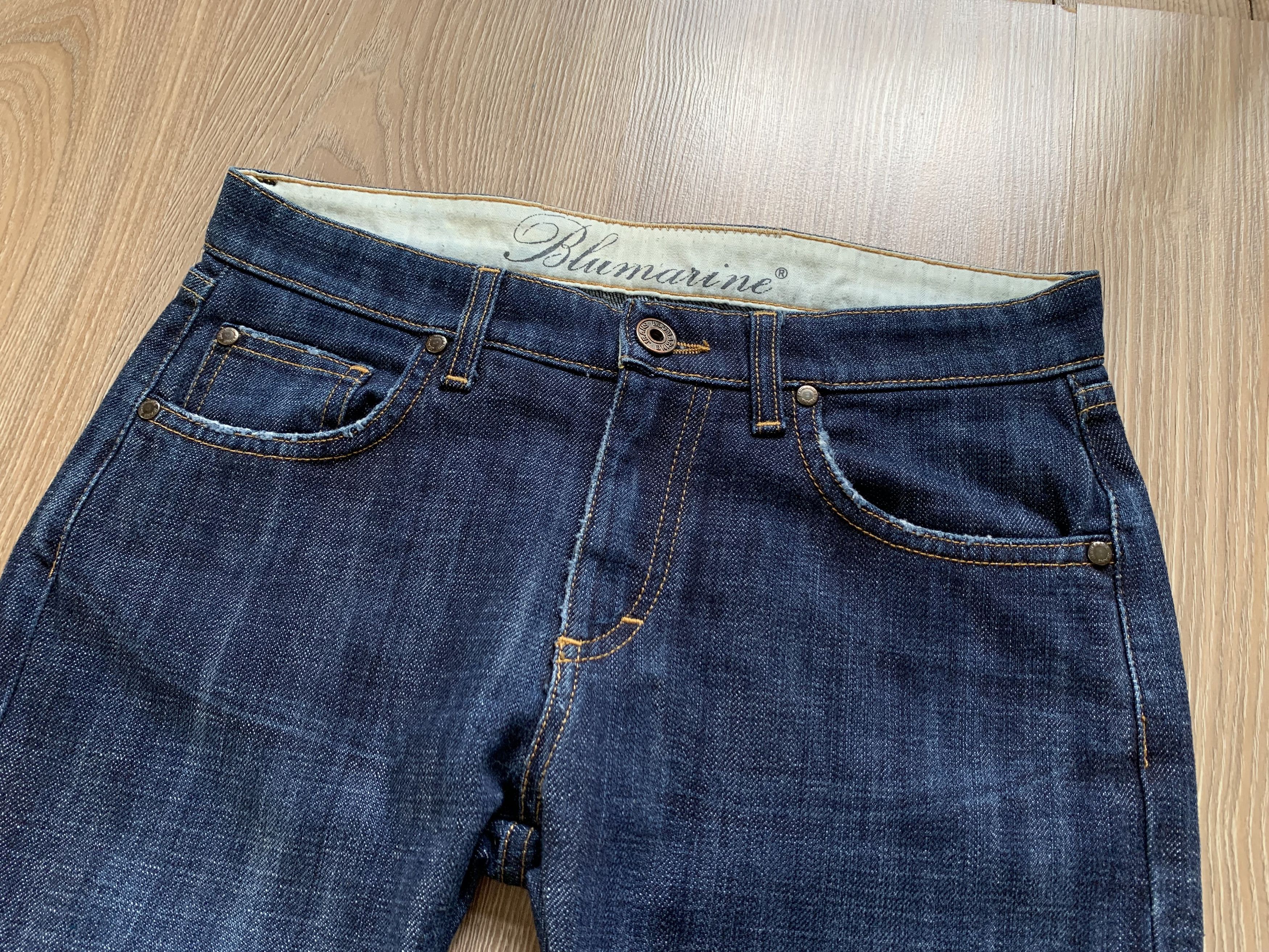 Blumarine Blumarine Blue Denim Flared Jeans Size 32" / US 10 / IT 46 - 4 Thumbnail