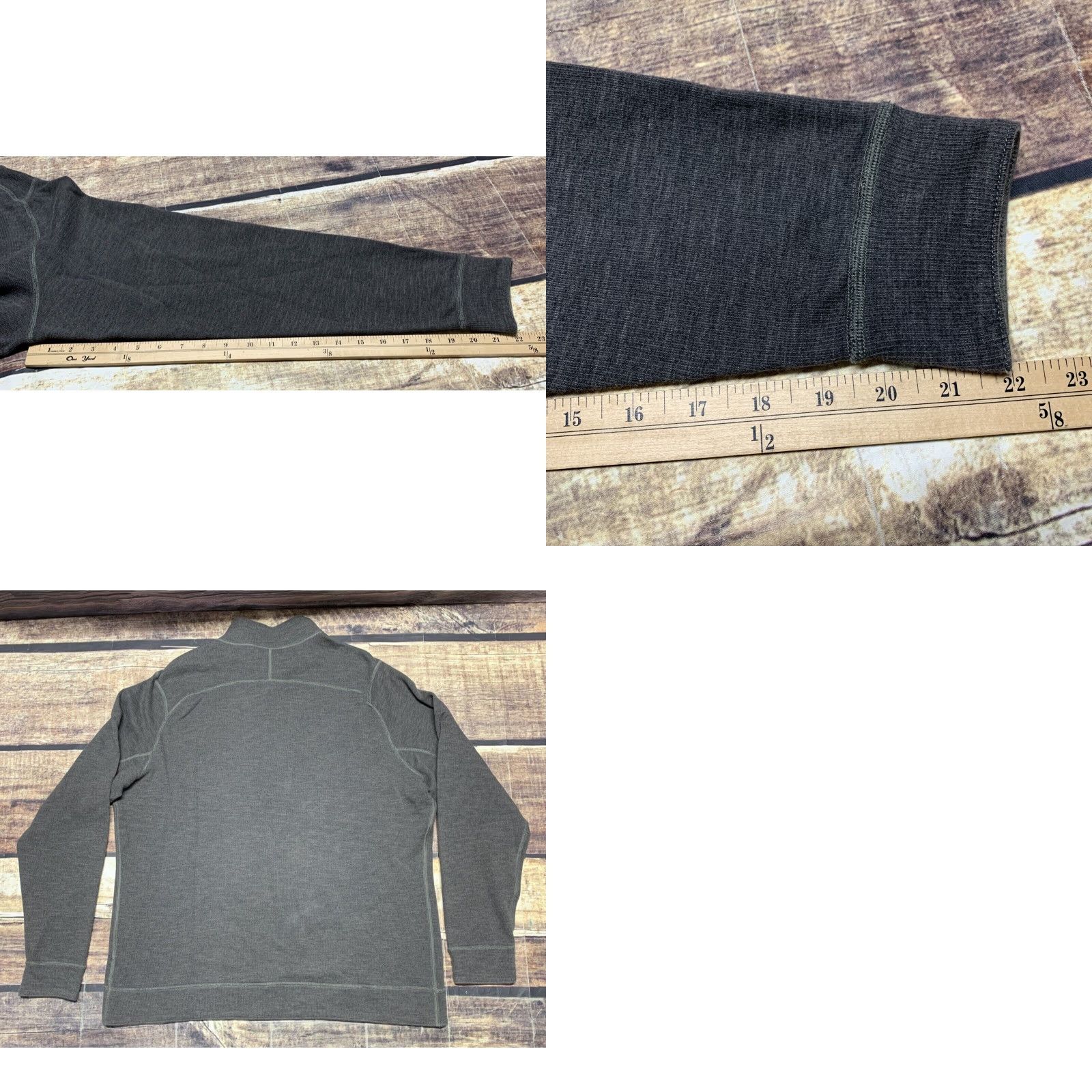 Logo 7 Columbia Mens Shirt XL Gray 1/4 Snap Pullover Warm Logo Activewear Casual Long Sleeve Front Size US XL / EU 56 / 4 - 8 Thumbnail