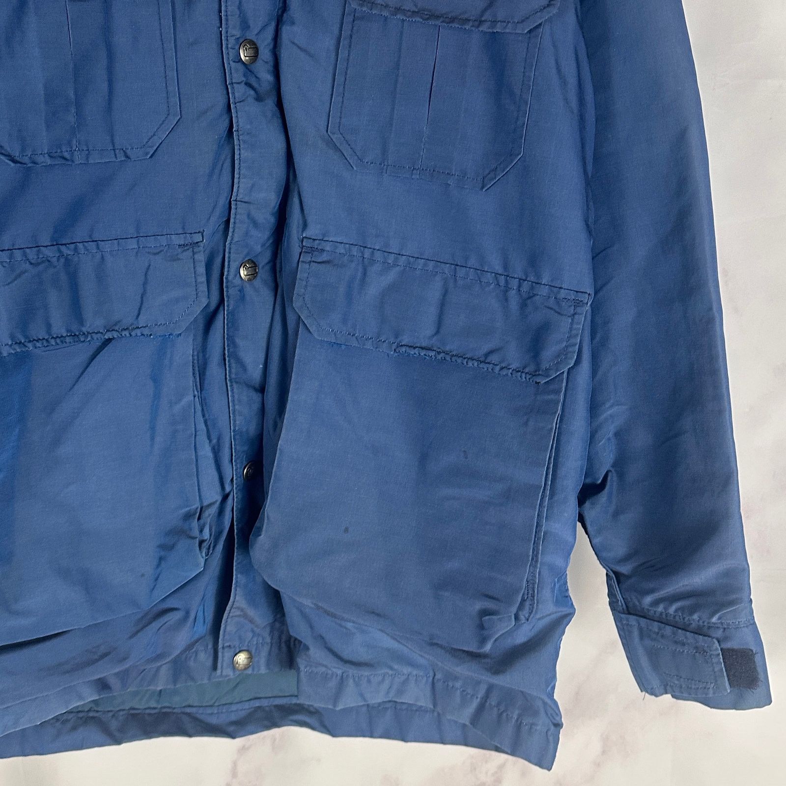 Woolrich Woolen Mills Vintage Blue Parka Jacket Size US M / EU 48-50 / 2 - 5 Thumbnail