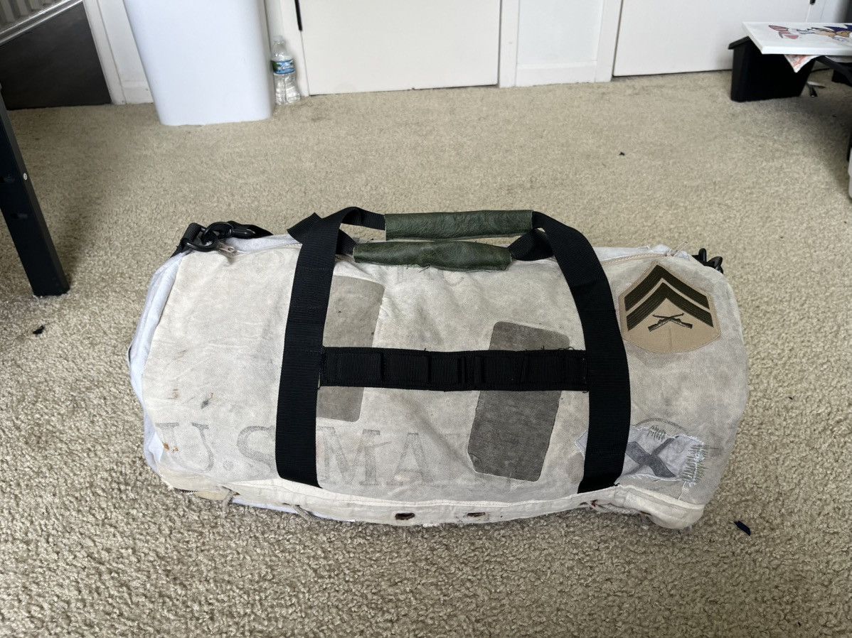 Designer × Vintage Mon Désastre – “Postal Disorder” duffle bag Size ONE SIZE - 4 Thumbnail