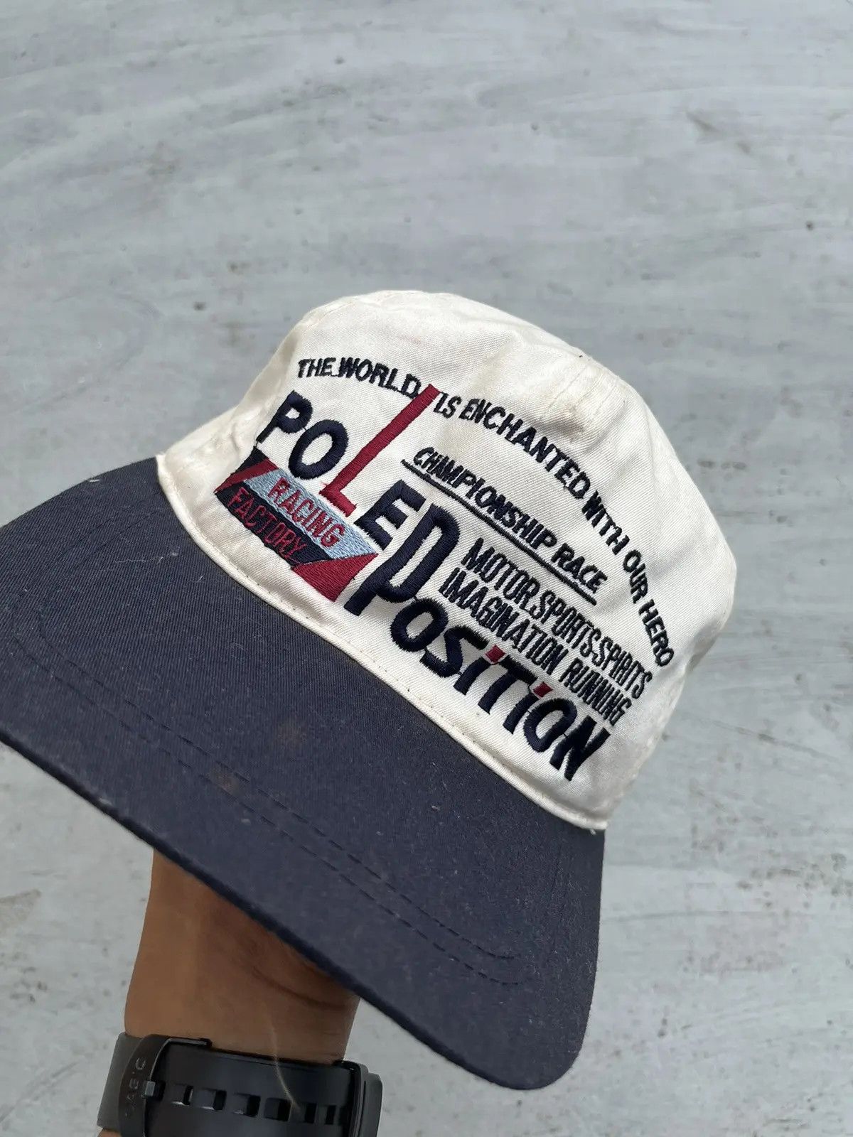 Japanese Brand Japanese Vintage Racing Hat Size ONE SIZE - 2 Thumbnail