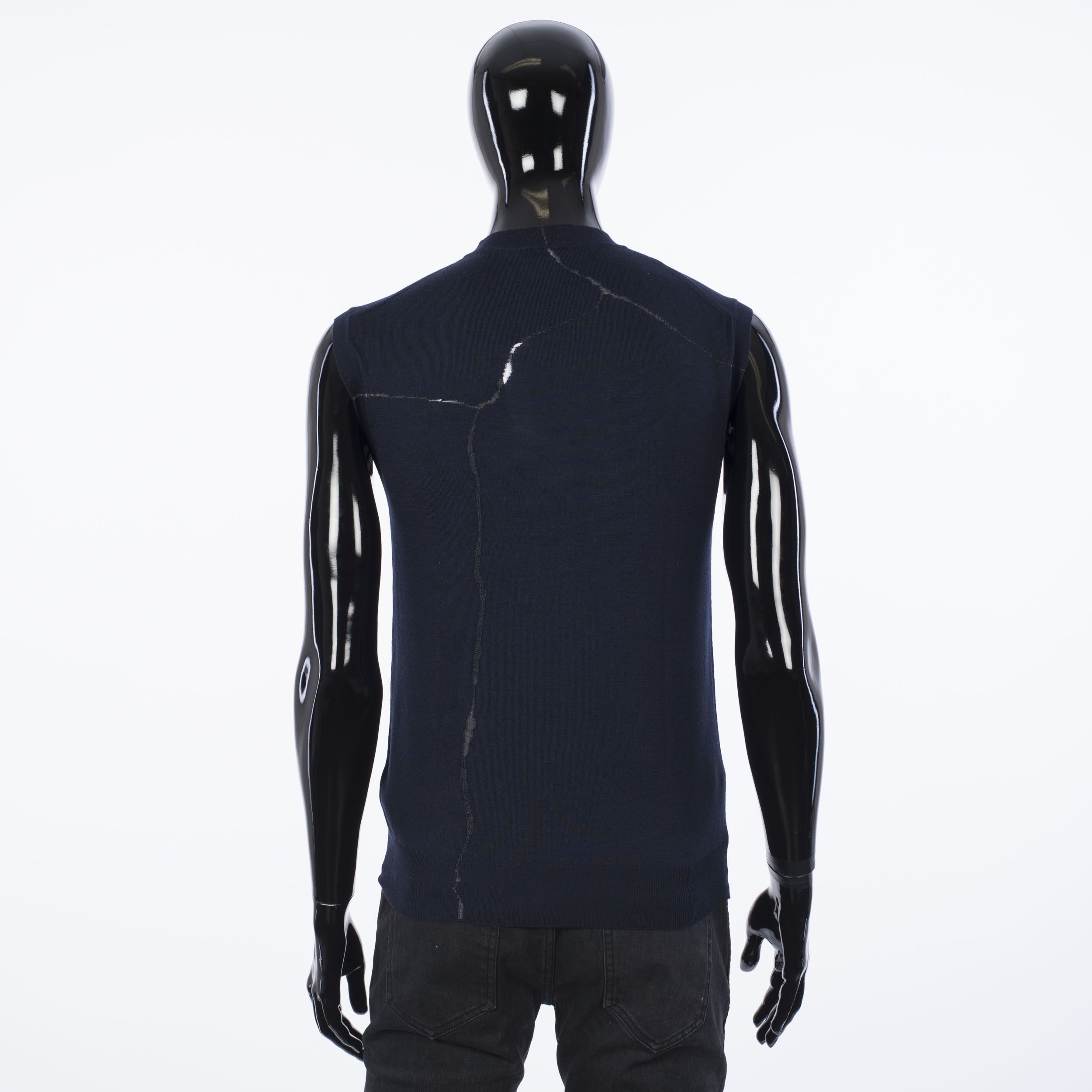 Dior Navy Blue Wool & Silk Sweater With DIOR AND DANIEL ARSHAM Size US L / EU 52-54 / 3 - 5 Thumbnail