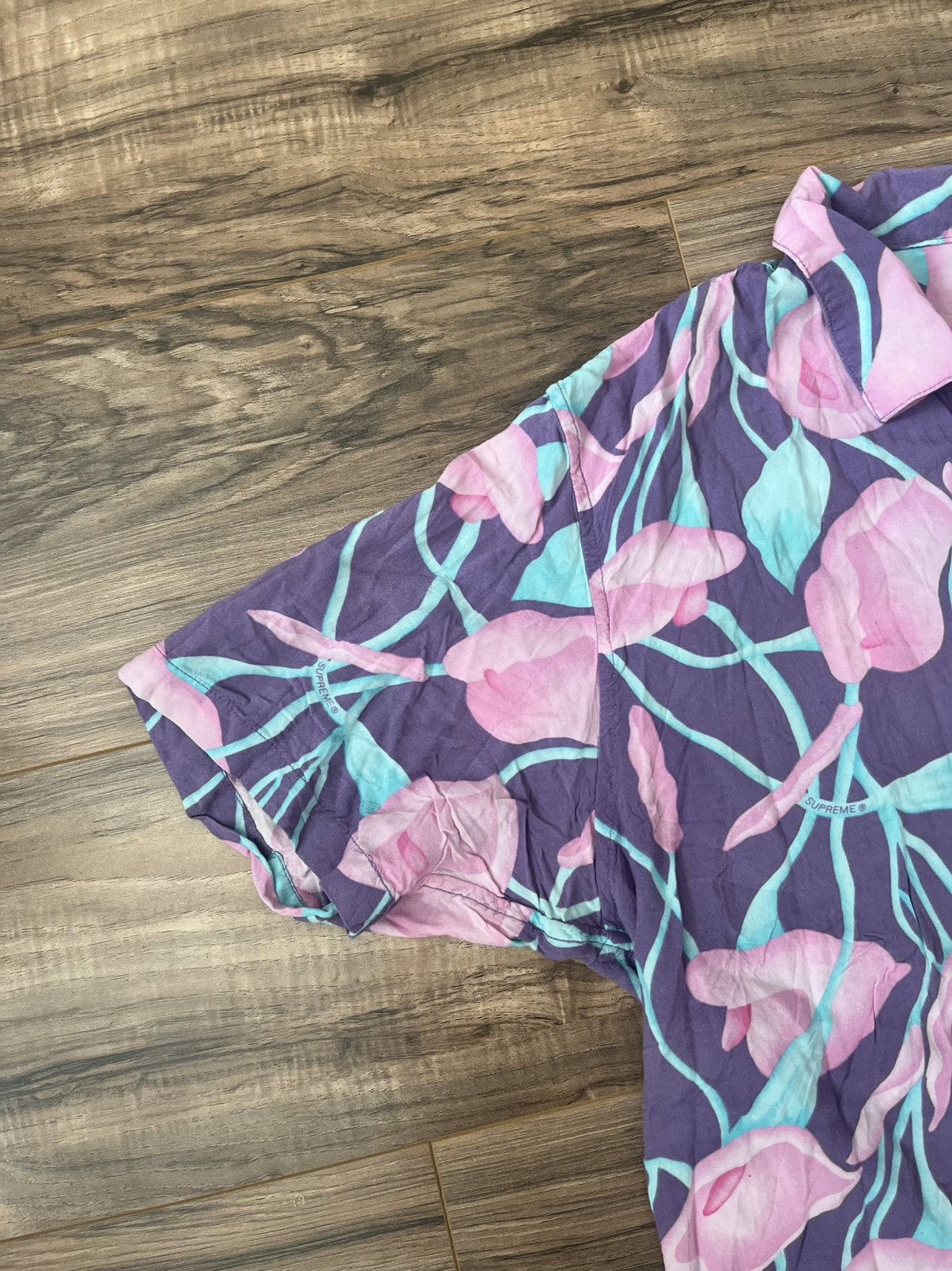 Supreme Supreme Lily Rayon Shirt Size US XL / EU 56 / 4 - 2 Thumbnail