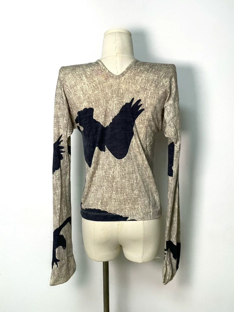 Vivienne Westwood Vivienne Westwood V-neck long-sleeved top Size S / US 4 / IT 40 - 4 Thumbnail
