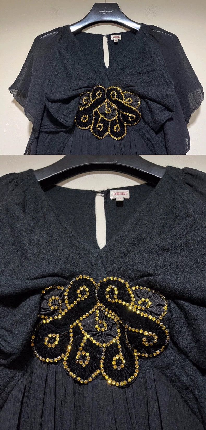 Kenzo KENZO Mulberry silk dress Size XS / US 0-2 / IT 36-38 - 7 Thumbnail
