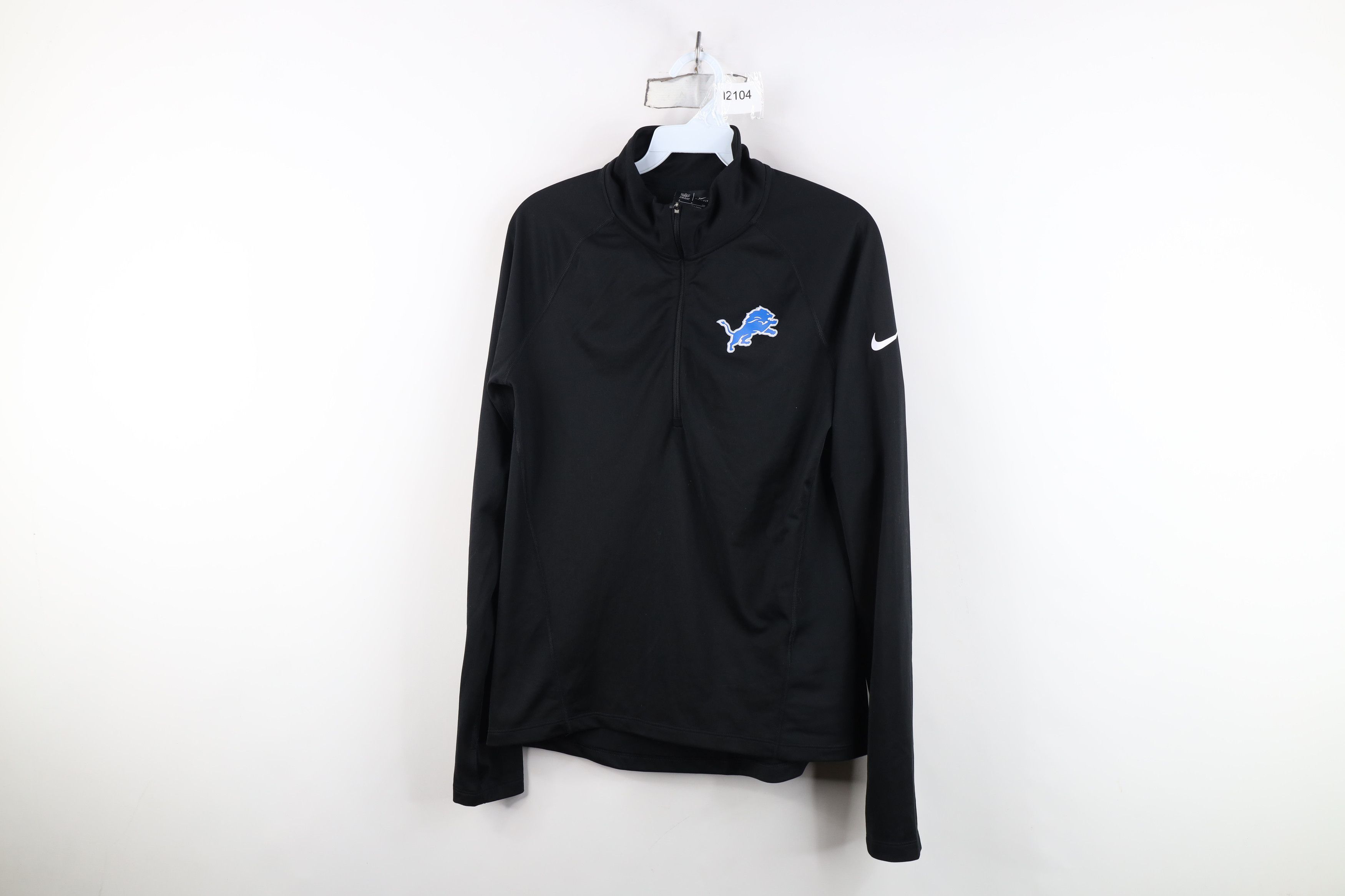 Nike Nike Lightweight Detorit Lions Football Pullover Jacket Size S / US 4 / IT 40 - 1 Thumbnail