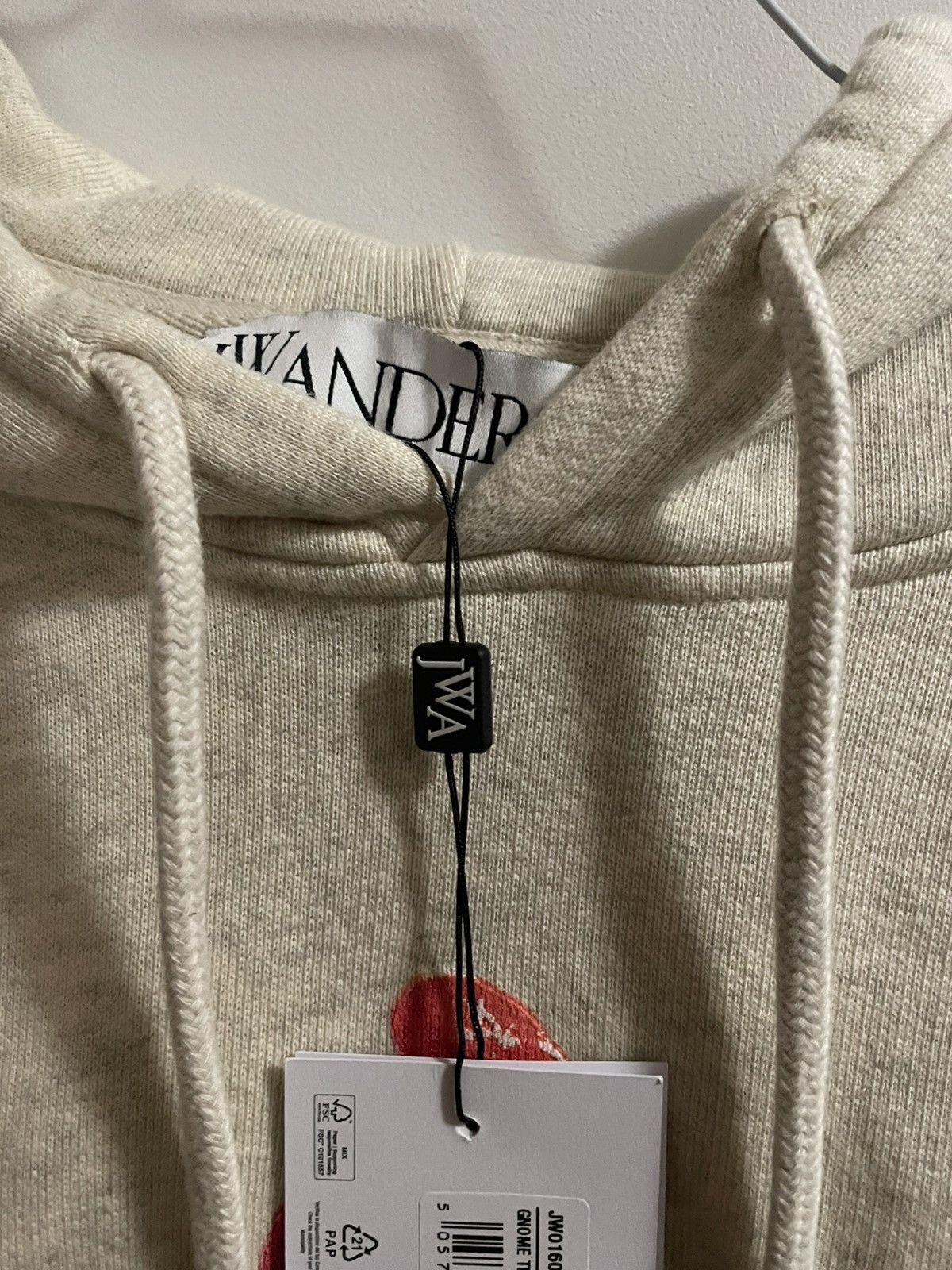 JW Anderson BNWT French Terry Gnome Trio Hoodie Size US M / EU 48-50 / 2 - 5 Thumbnail