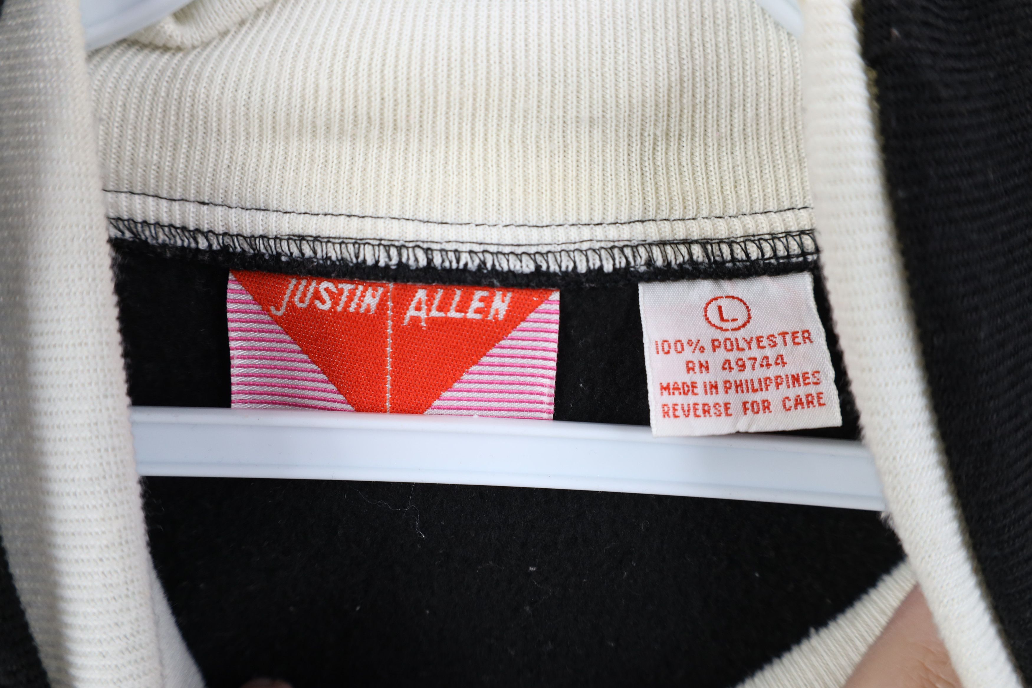Vintage Vintage 90s Streetwear Fleece Mock Neck Sweatshirt Size L / US 10 / IT 46 - 7 Thumbnail
