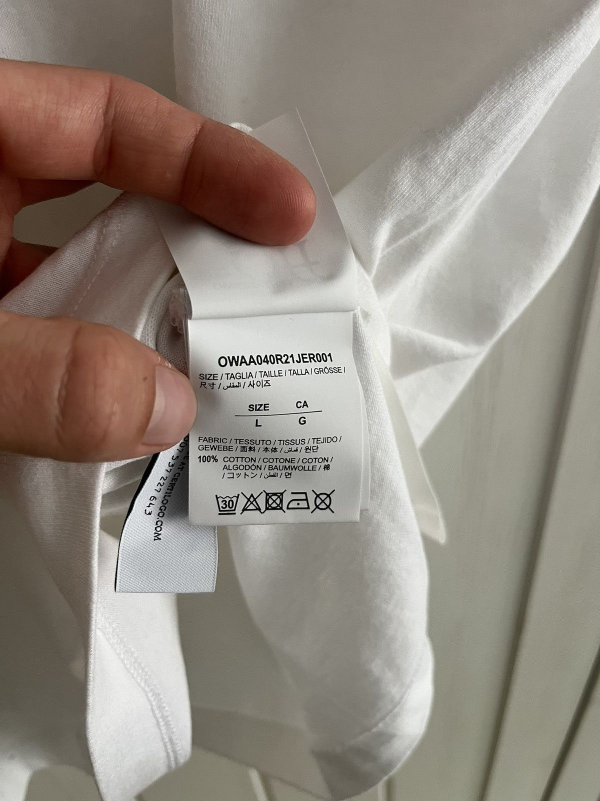 Off-White Off-white logo t shirtt Size M / US 6-8 / IT 42-44 - 5 Thumbnail