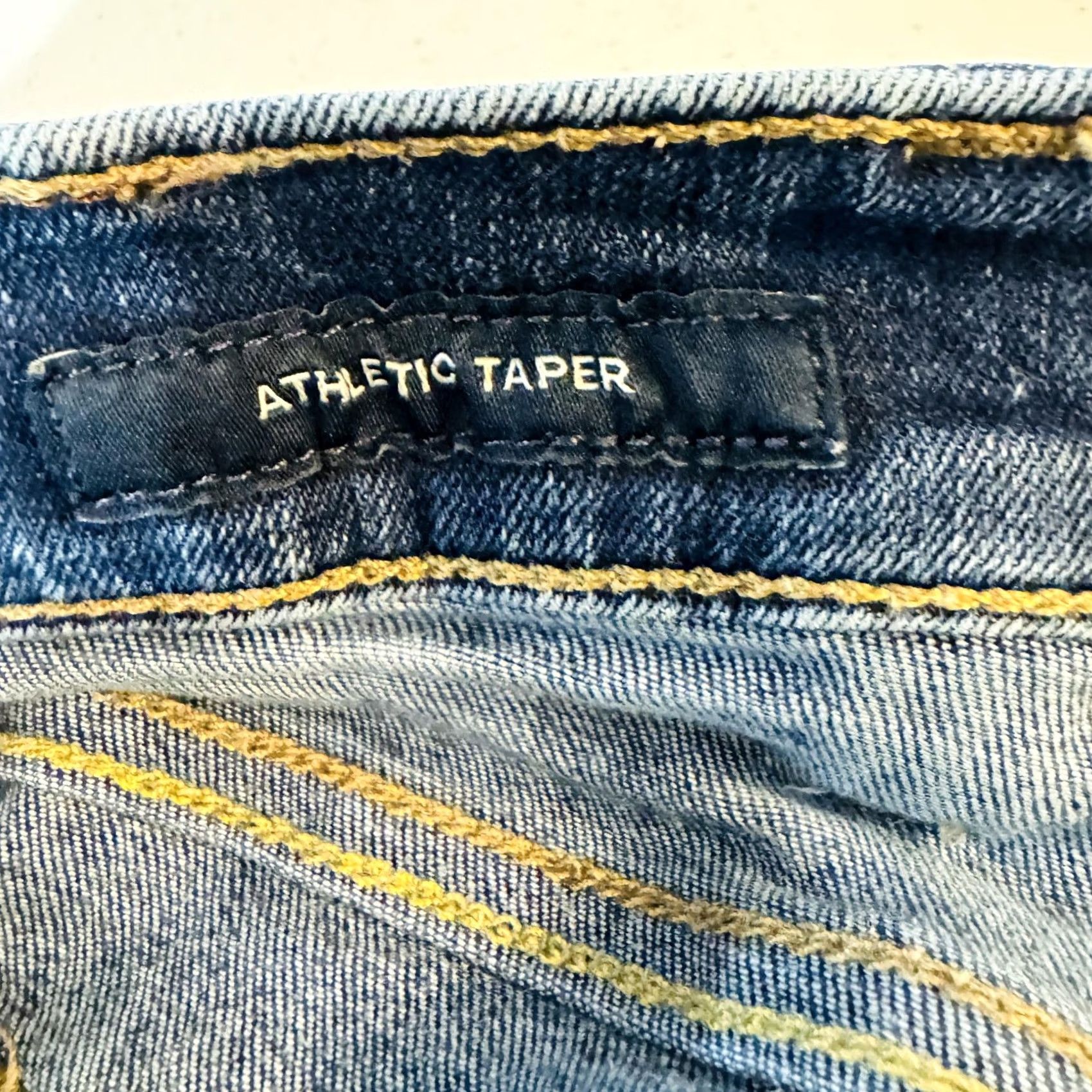 Lucky Brand Lucky Brand Denim Shorts Mens 48 Blue Athletic Taper Bermuda 8 Inseam Short Casual Summer USA Mens Size US 32 / EU 48 - 7 Thumbnail