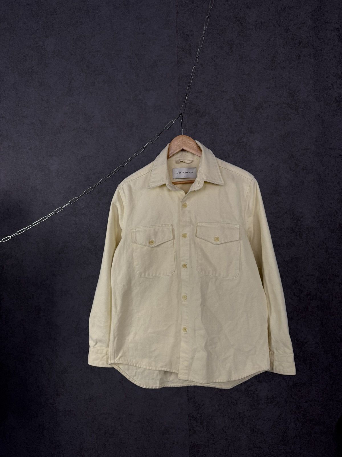 A Day's March A Day’s March denim overshirt Size US M / EU 48-50 / 2 - 1 Thumbnail