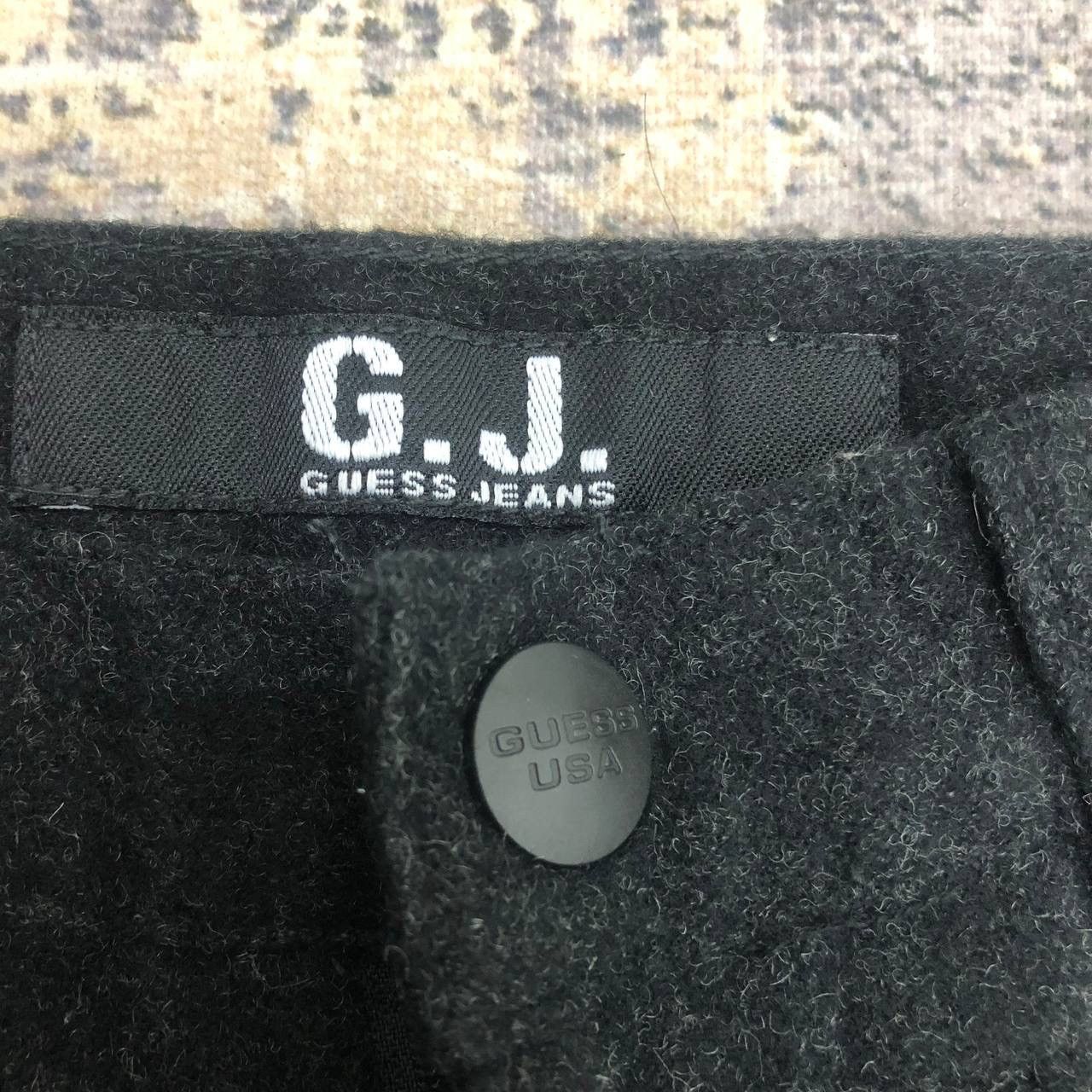 Guess P862. GUESS WOOL BAGGY PANTS Size 28" / US 6 / IT 42 - 9 Thumbnail