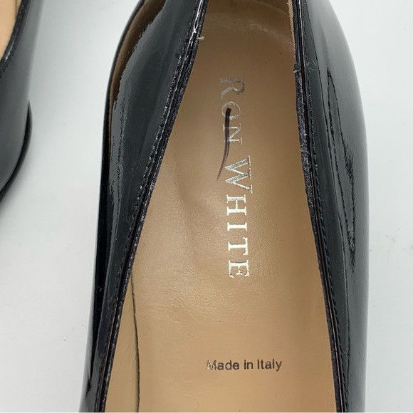 Ron White RON WHITE Lizbeth Patent Pump in Onyx Size US 8 / IT 38 - 11 Thumbnail