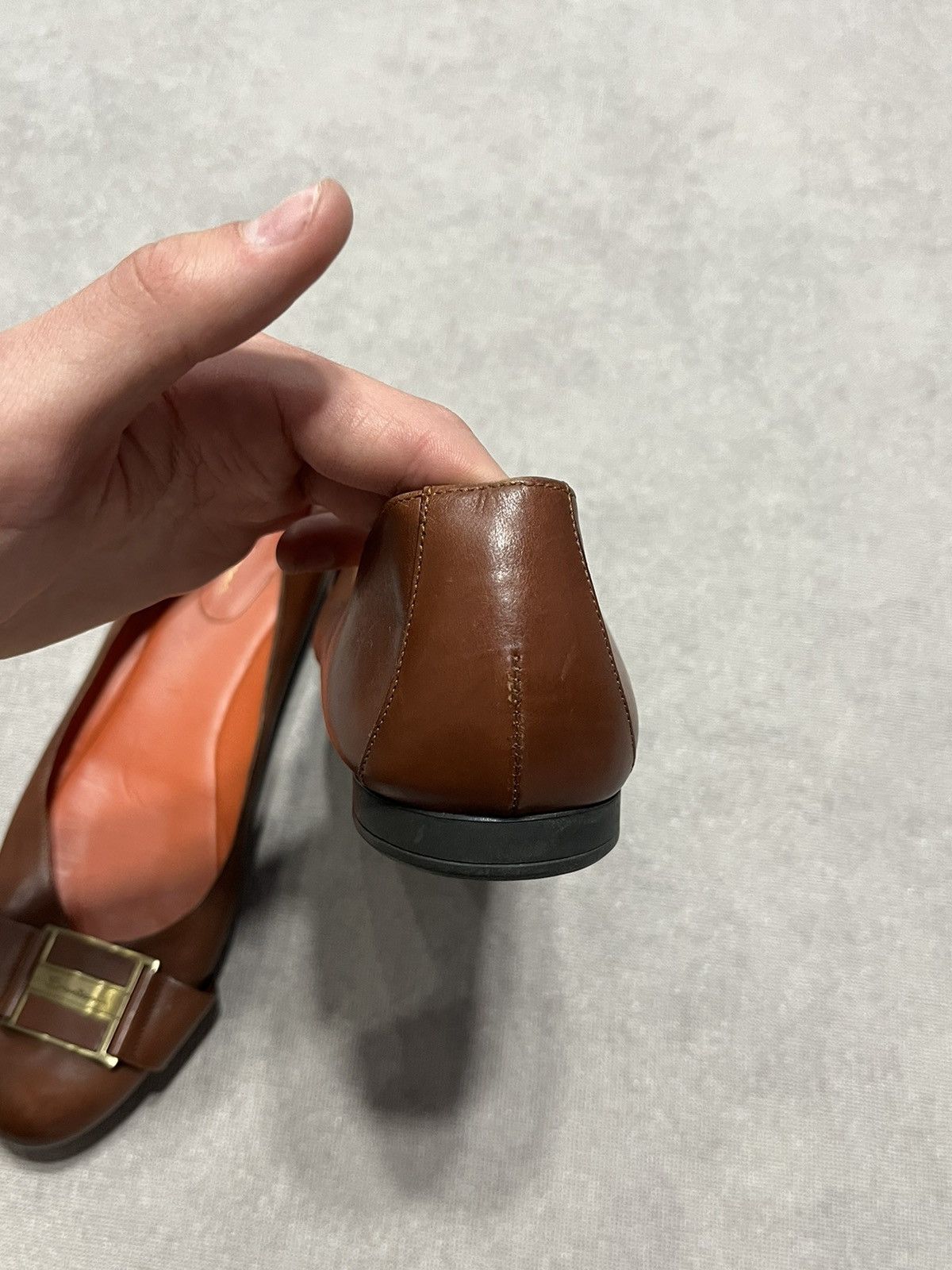 Missoni Santoni Womens Leather ballet flats Shoes Vintage Sz 41 27cm Size US 11 / IT 41 - 8 Thumbnail