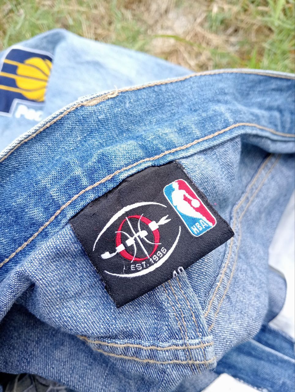 NBA Vintage Unk NBA Embroidery All Team Big Size Jeans Size US 40 / EU 56 - 11 Thumbnail