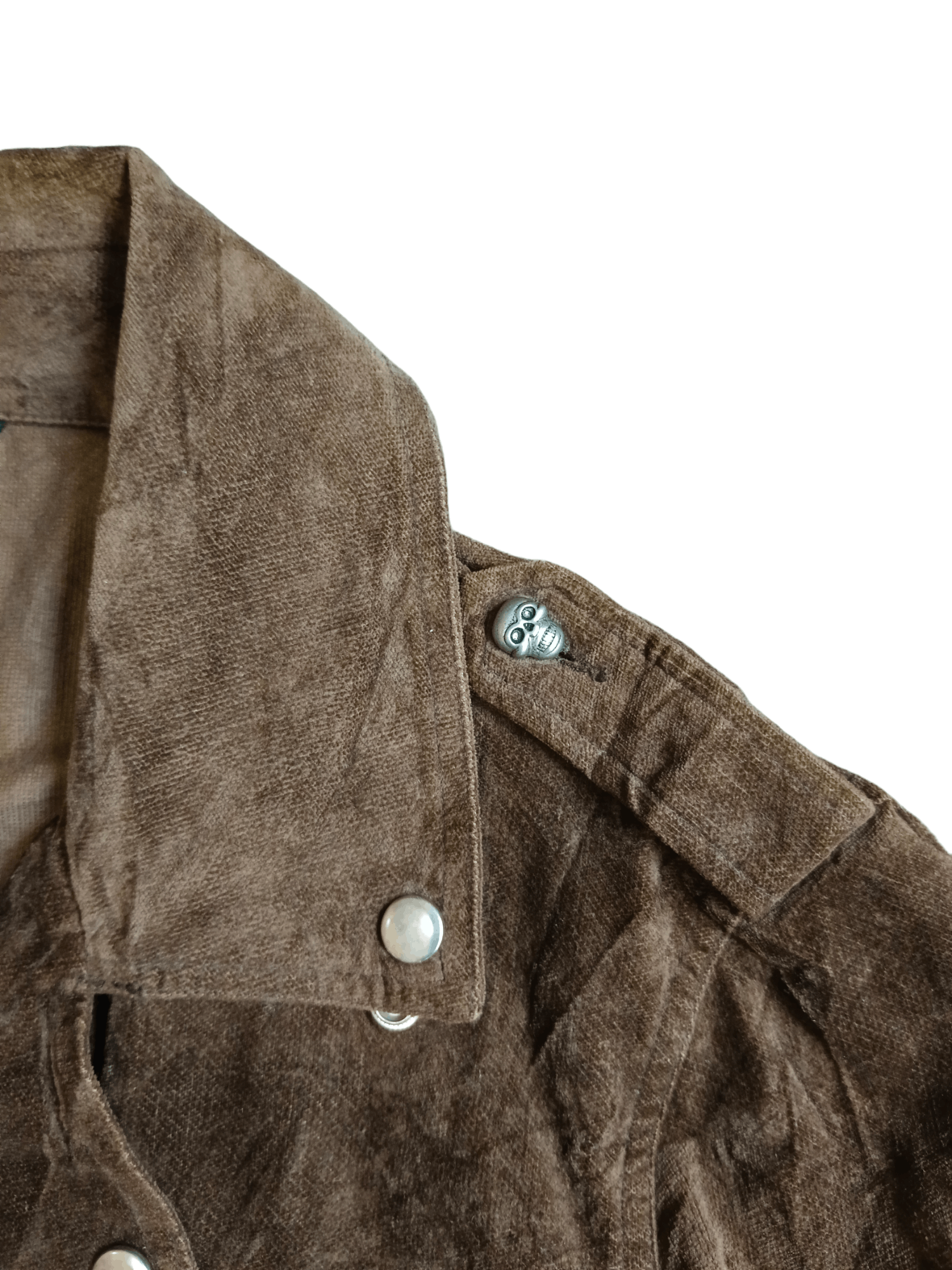 Japanese Brand BADGER SEDI COULDUROY JACKET DOUBLE COLLAR Size US M / EU 48-50 / 2 - 5 Thumbnail