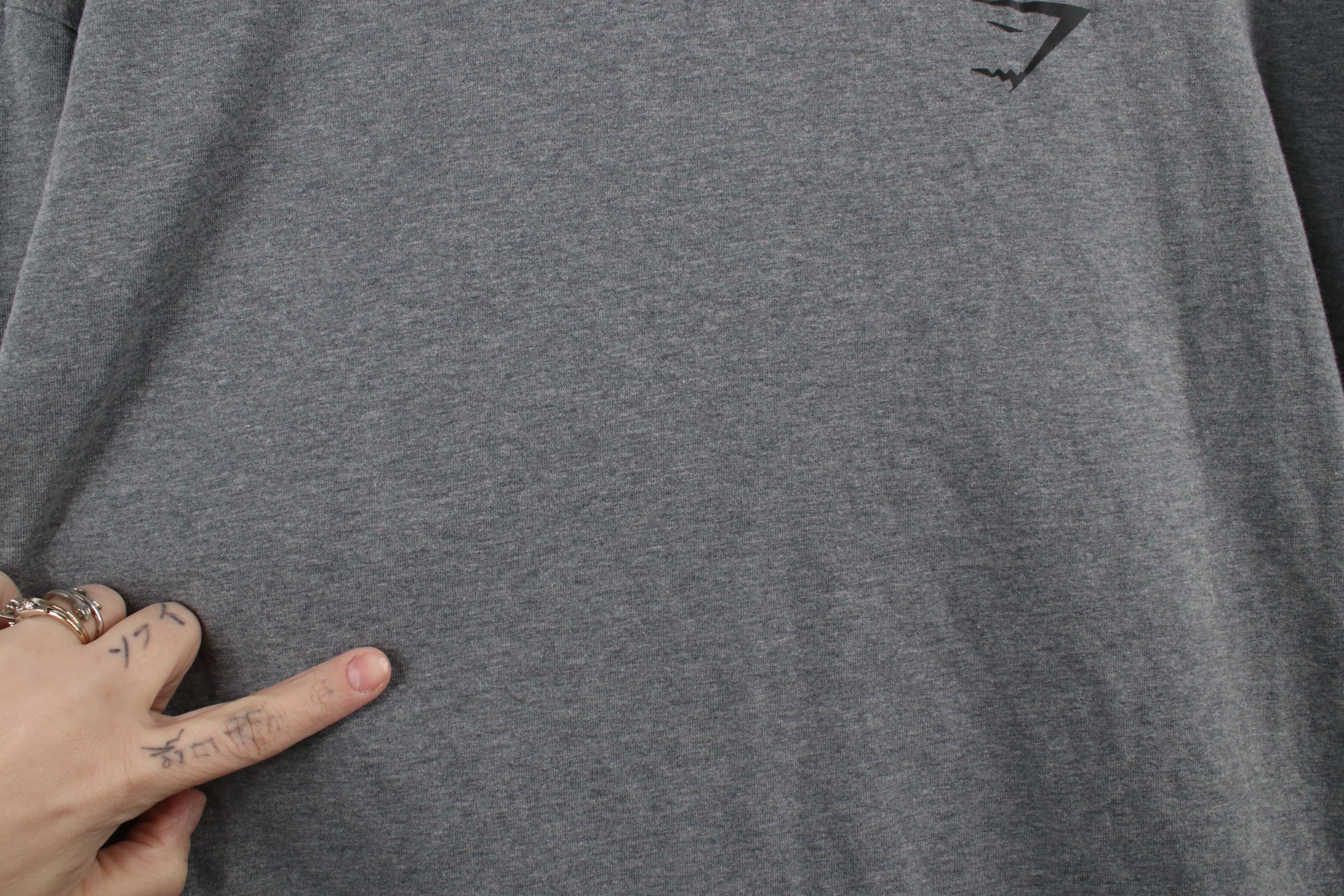 Gymshark × Vintage Gymshark Faded Essential Oversized Short Sleeve T-Shirt Gray Size US M / EU 48-50 / 2 - 5 Thumbnail