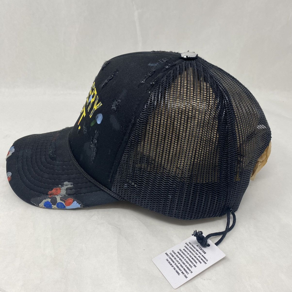 Gallery Dept. Gallery Dept. Workshop Black Trucker Hat Size ONE SIZE - 3 Thumbnail