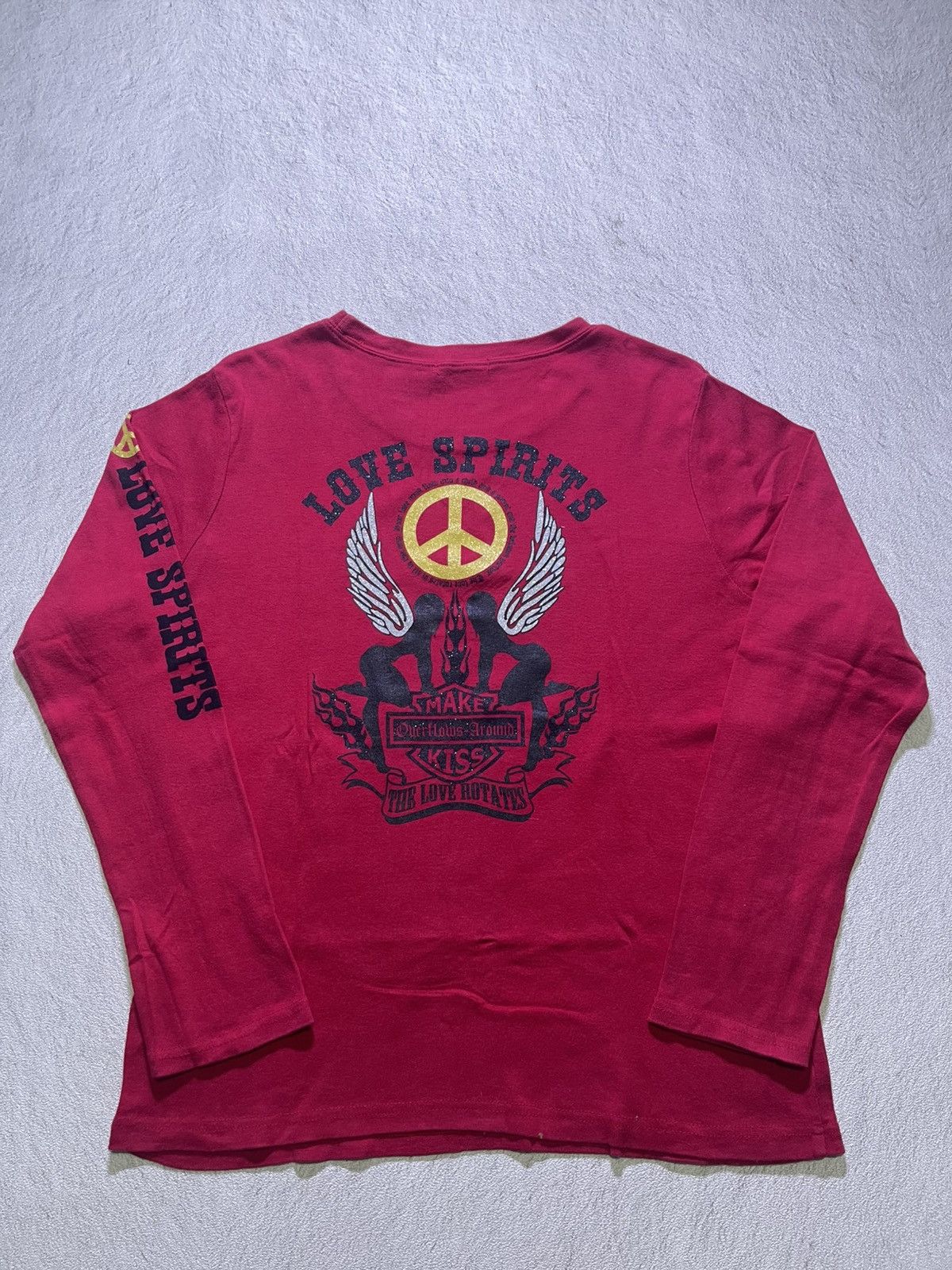 Hysteric Glamour VINTAG Y2K SLAP STICK long sleeve tshirt Size US M / EU 48-50 / 2 - 6 Thumbnail
