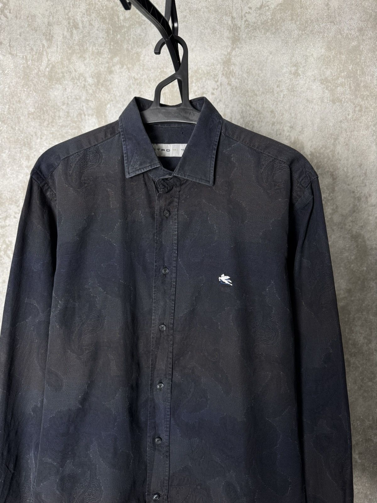 Etro Vintage Very Rare Etro Shirt Size 48L - 2 Thumbnail