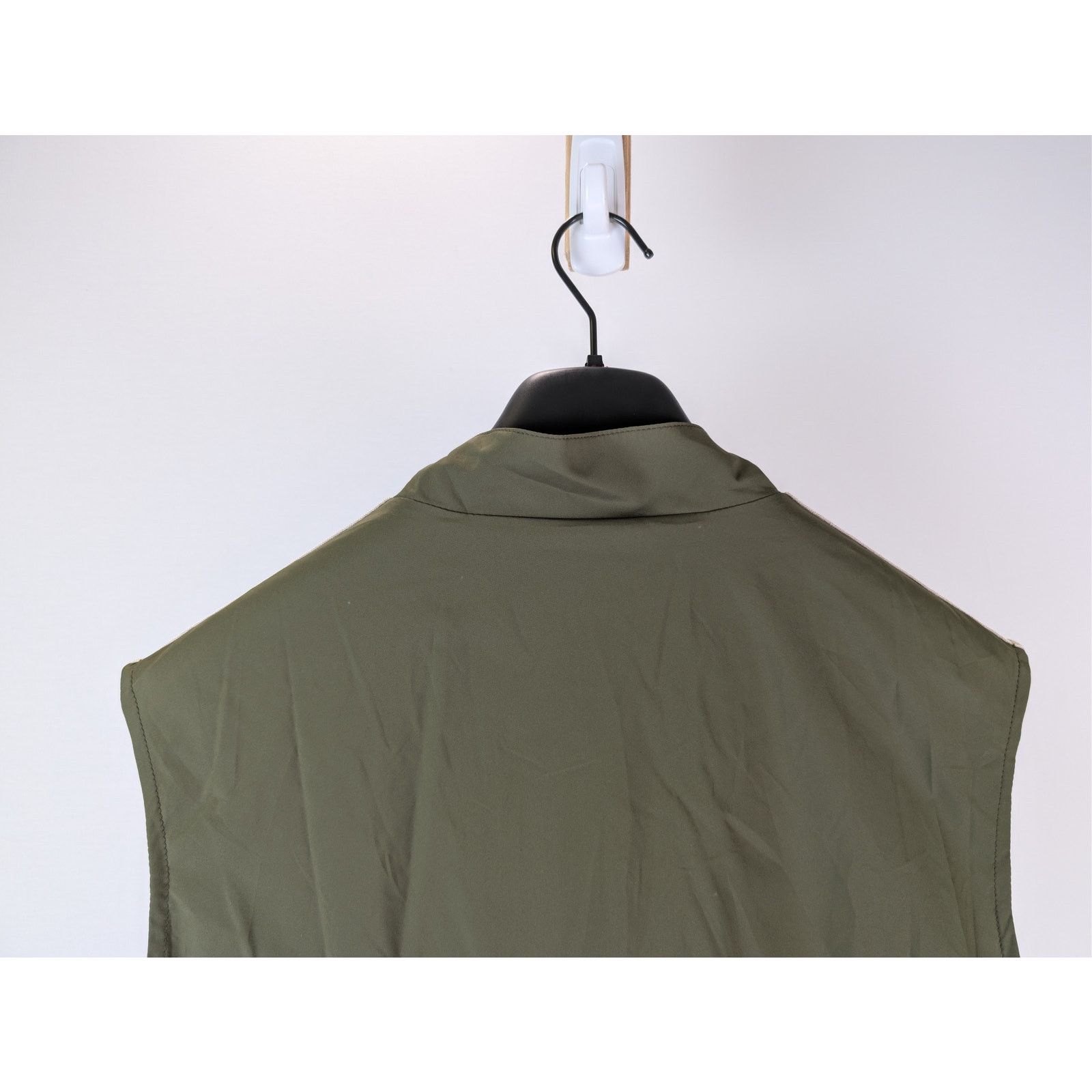 Palm Angels o1rshd1 Classic Logo Vest in Military Green / Off White Size US L / EU 52-54 / 3 - 13 Thumbnail