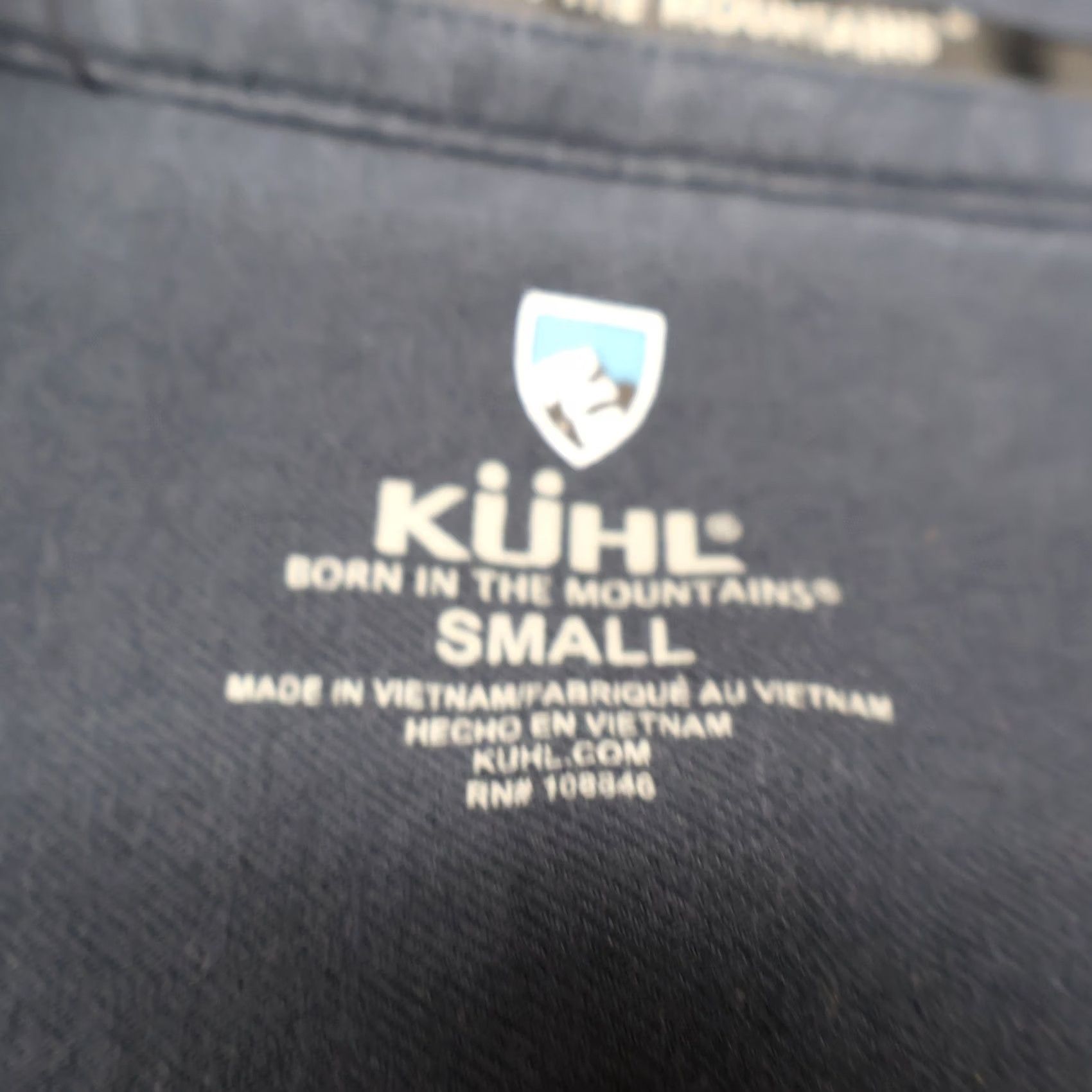Vintage Kuhl Shirt Mens S Black Twill Button-Up Long Sleeve Casual Outdoor Pockets Collared Button-Down Size US S / EU 44-46 / 1 - 3 Thumbnail