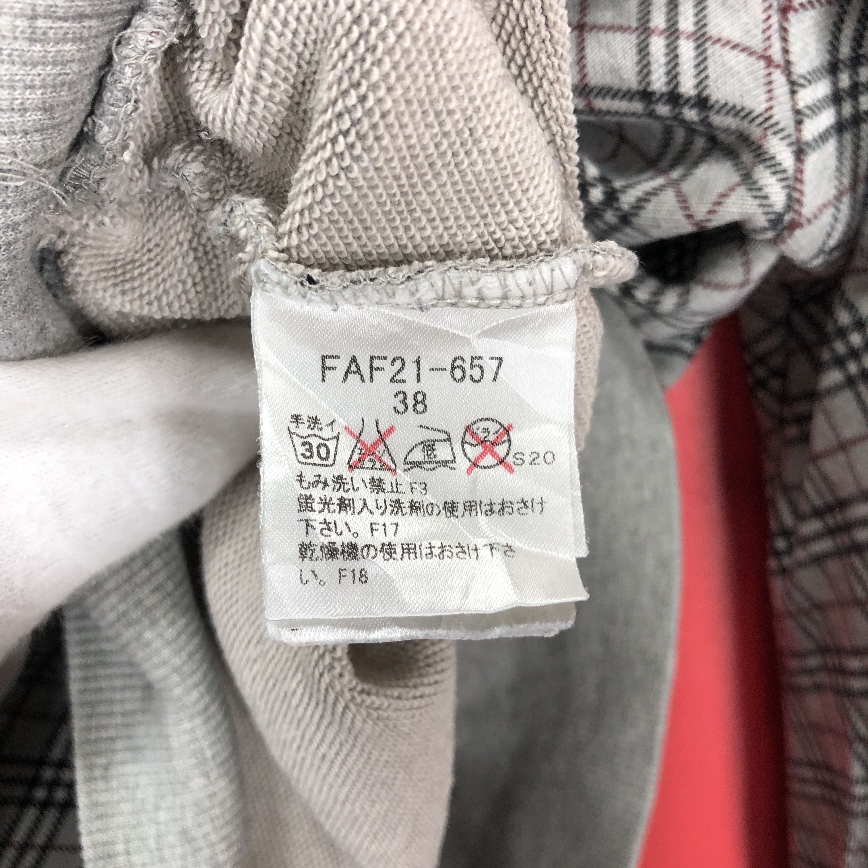 Burberry BURBERRY BLUE LABEL Checkered Sweatshirt #1603/02 Size XS / US 0-2 / IT 36-38 - 6 Thumbnail