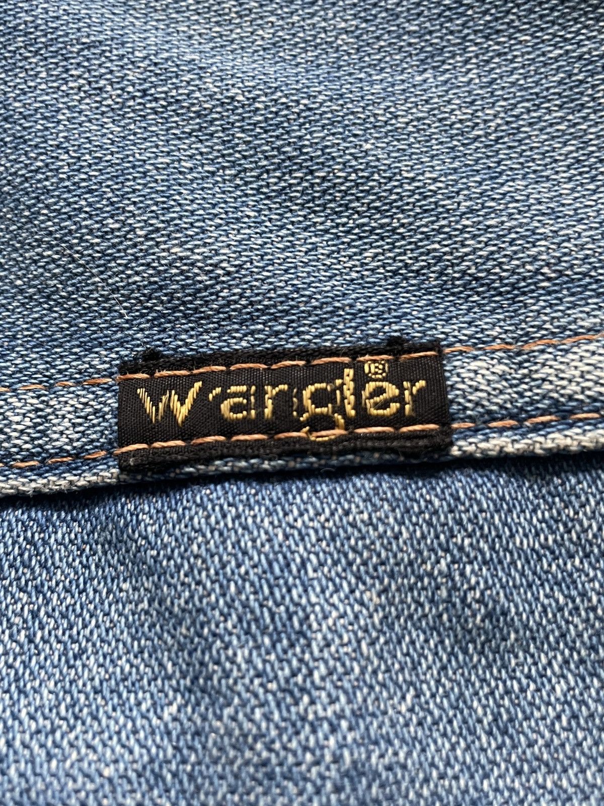 Wrangler Vintage Wrangler 70s Bootcut Talon Faded Distressed size W28 Size US 28 / EU 44 - 7 Thumbnail