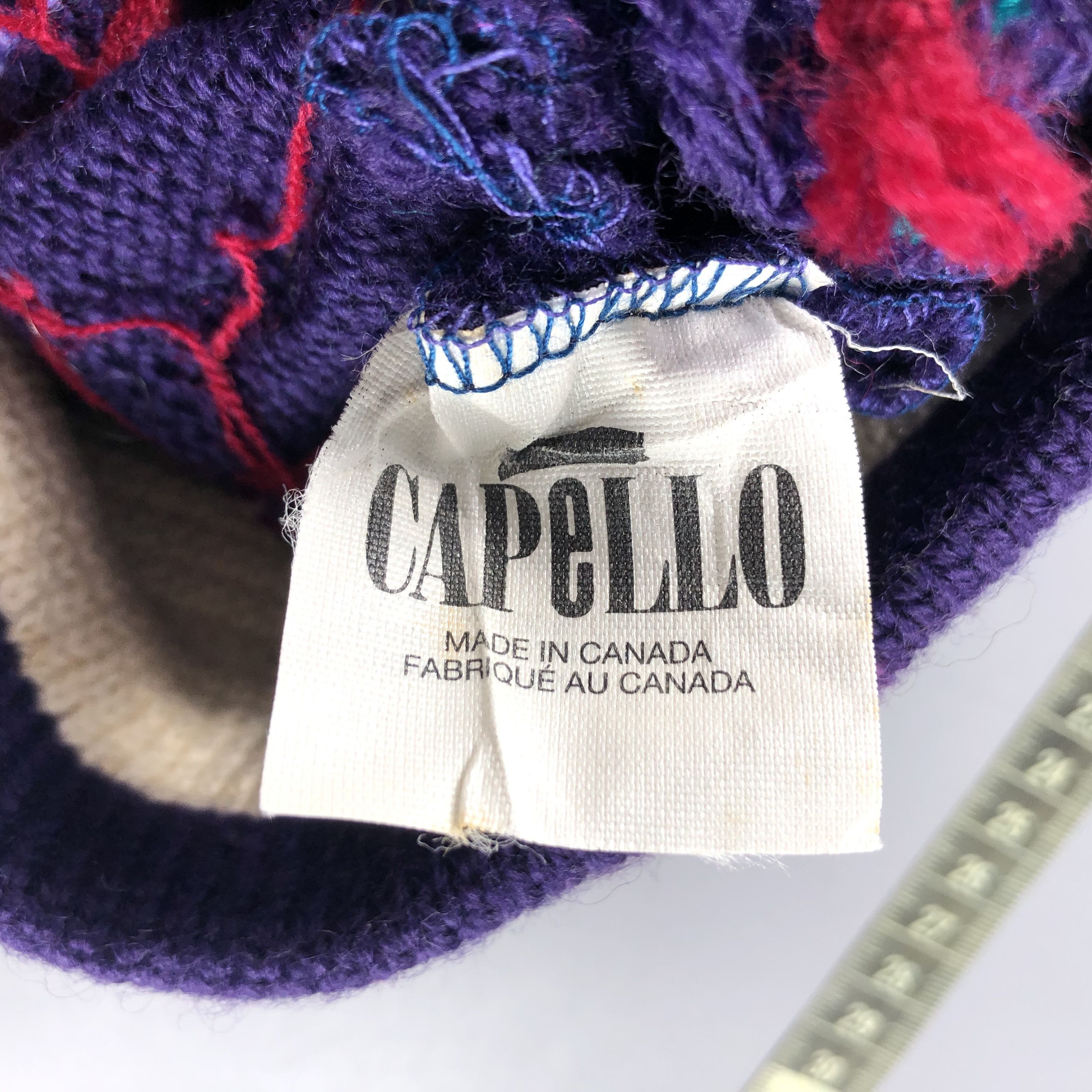 Japanese Brand × Vintage Capello Fair Isle Beanie Snow Hat Snow Cap -D230 Size ONE SIZE - 4 Thumbnail