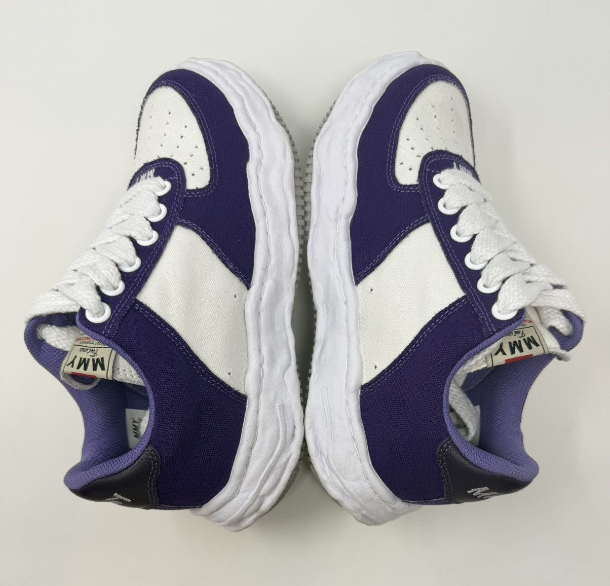 Maison MIHARA YASUHIRO Maison Mihara Yasuhiro Wayne OG Sole Sneaker Purple/White Size US 8 / EU 41 - 3 Thumbnail