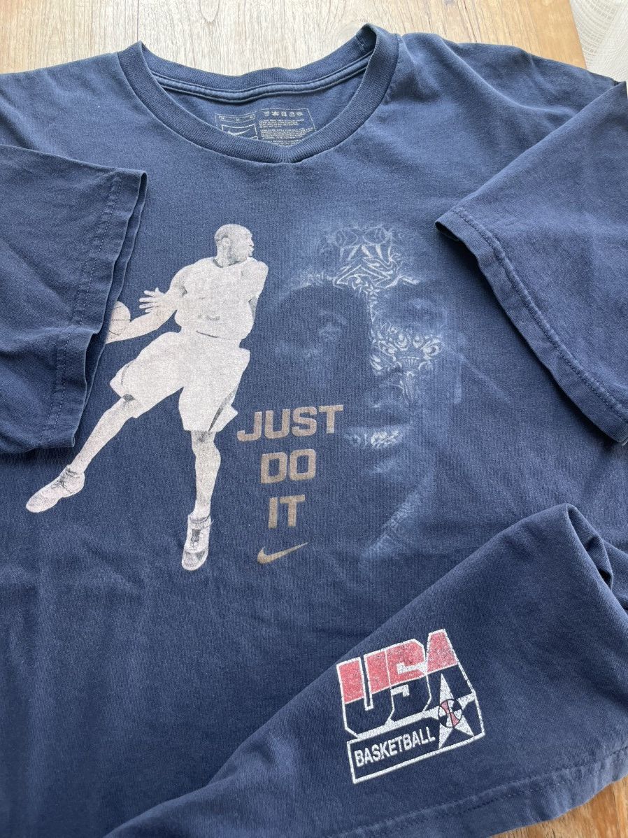 NBA × Nike Nike JUST DO IT Kobe Bryant USA Basketball Team T-shirt Size US M / EU 48-50 / 2 - 7 Thumbnail