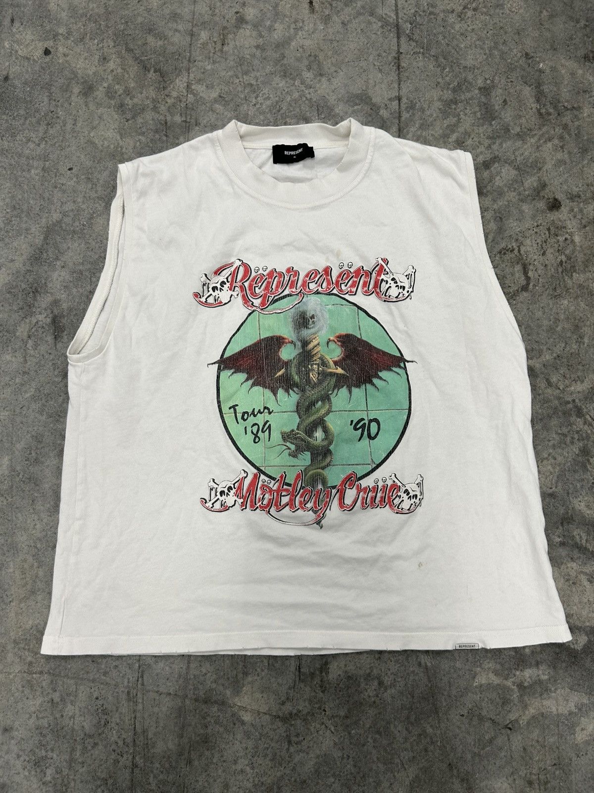 Represent Clo. Represent Motley Crue sleeveless t shirt Size US XL / EU 56 / 4 - 1 Thumbnail