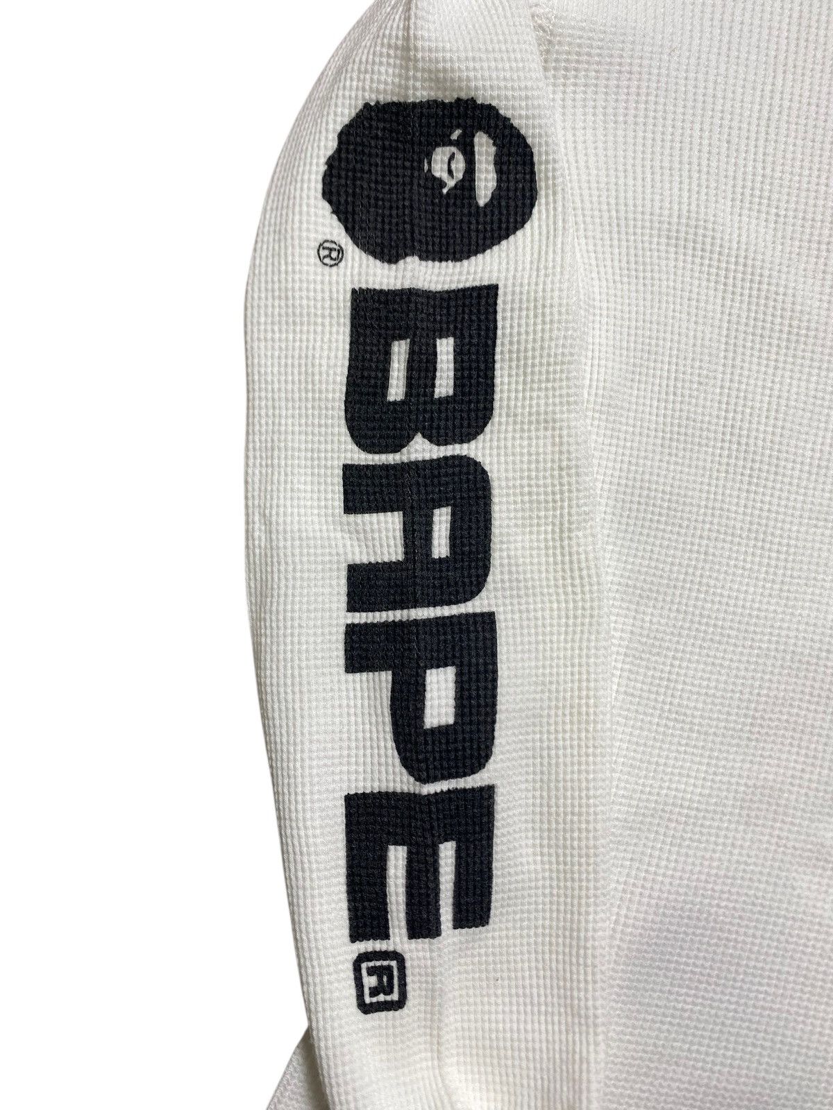 Bape VINTAGE WHITE TEE THE BATHING APE LONG SLEEVE Size US M / EU 48-50 / 2 - 9 Thumbnail