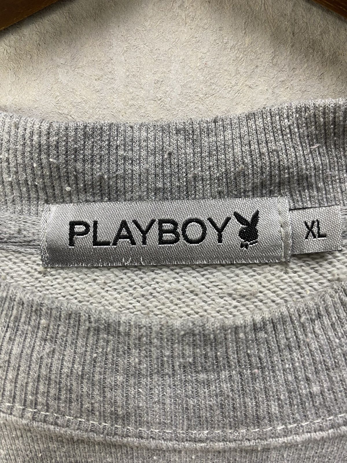Playboy Vintage Playboy Sweatshirt Big Logo Spellout Crewneck SizeXL Size US XL / EU 56 / 4 - 8 Thumbnail