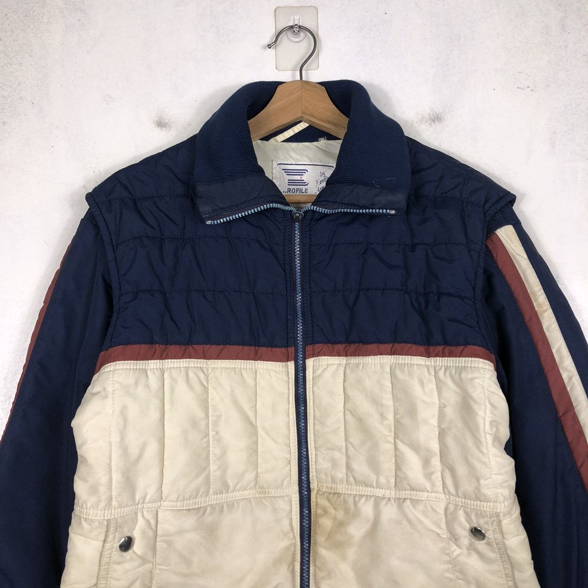Japanese Brand × Vintage VINTAGE BIKER JACKET PUGFER LIGHT DOWN PROFILE ISSEY MIYAKE Size US M / EU 48-50 / 2 - 5 Thumbnail