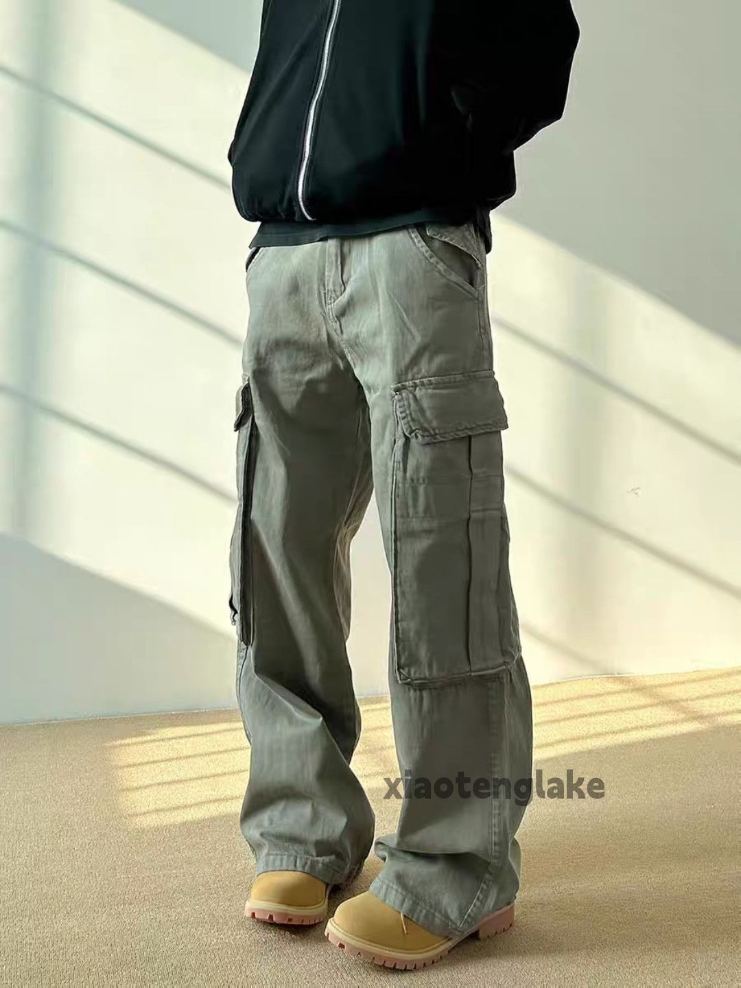 Designer × Japanese Brand × Vintage utility washed faded cleanfit military outdoor cargo pants Size US 32 / EU 48 - 1 Thumbnail
