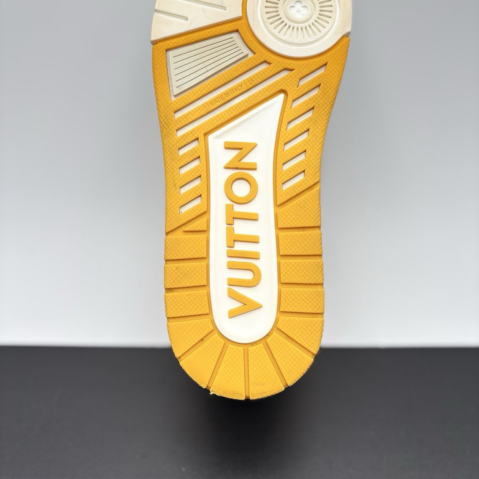 Louis Vuitton Louis Vuitton Trainer ' White Yellow ' | GOOD CONDITION! Size US 7.5 / EU 40-41 - 9 Thumbnail