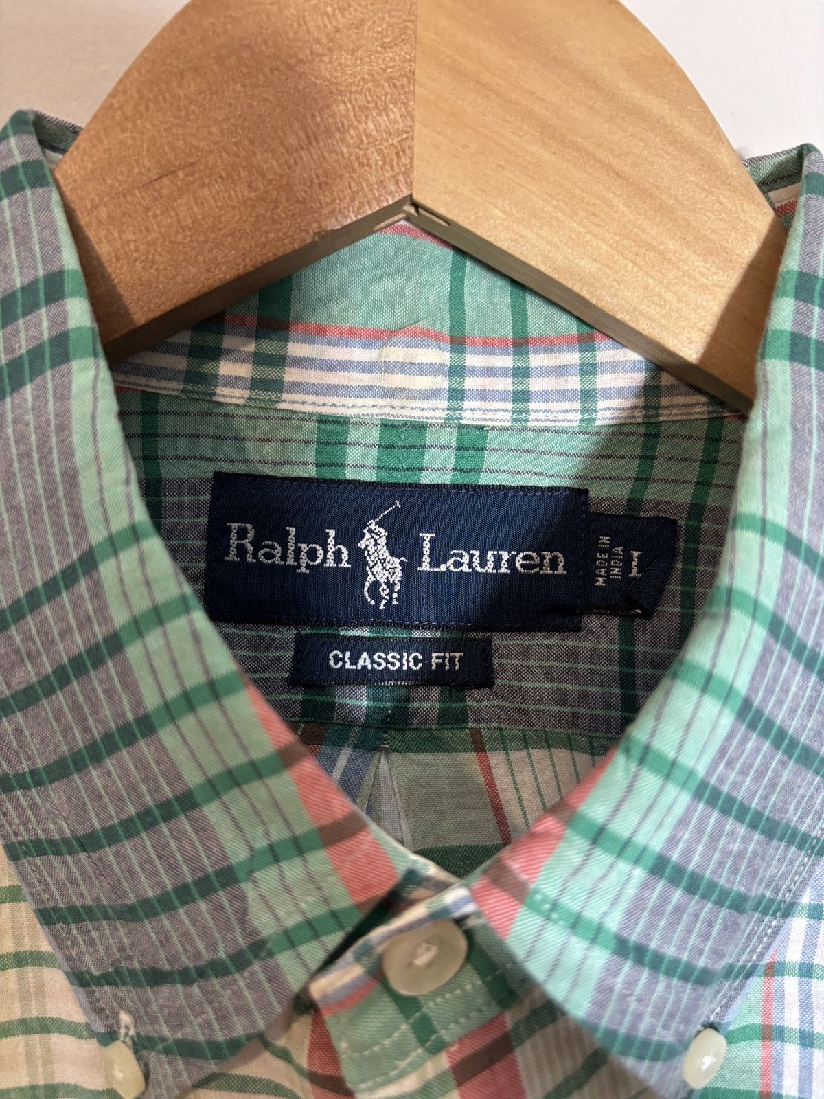 Polo Ralph Lauren Polo Ralph Lauren Plaid Button Down Shirt Large Size US L / EU 52-54 / 3 - 3 Thumbnail